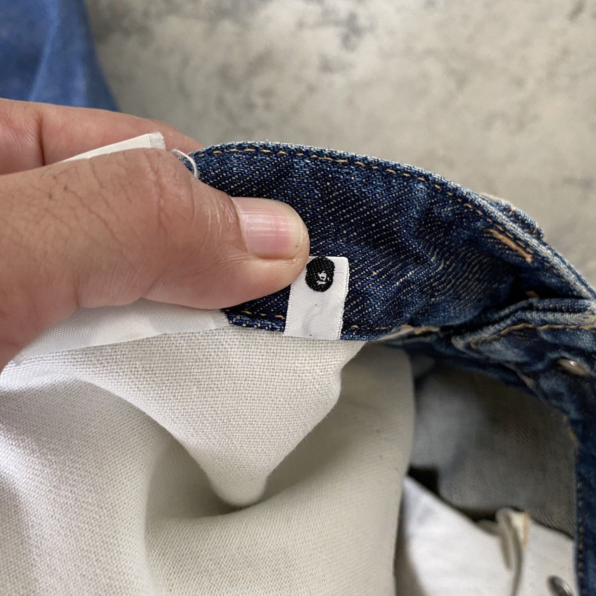 Bape Nigo Era Bape Busy Works Selvedge Denim Size US 32 / EU 48 - 18 Thumbnail