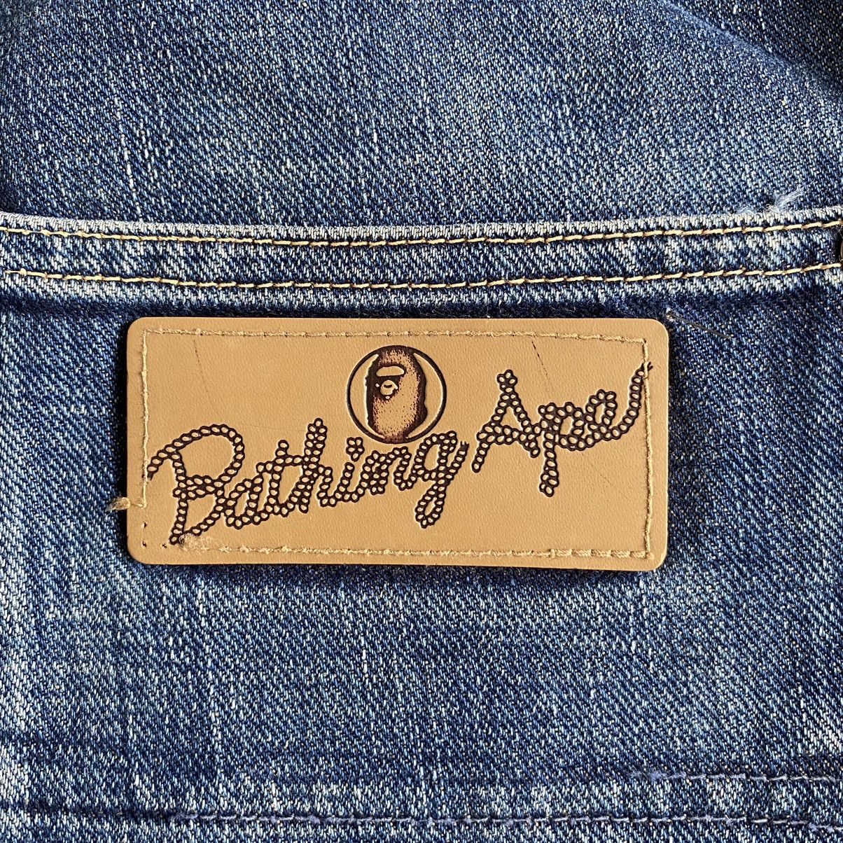 Bape Nigo Era Bape Busy Works Selvedge Denim Size US 32 / EU 48 - 13 Thumbnail