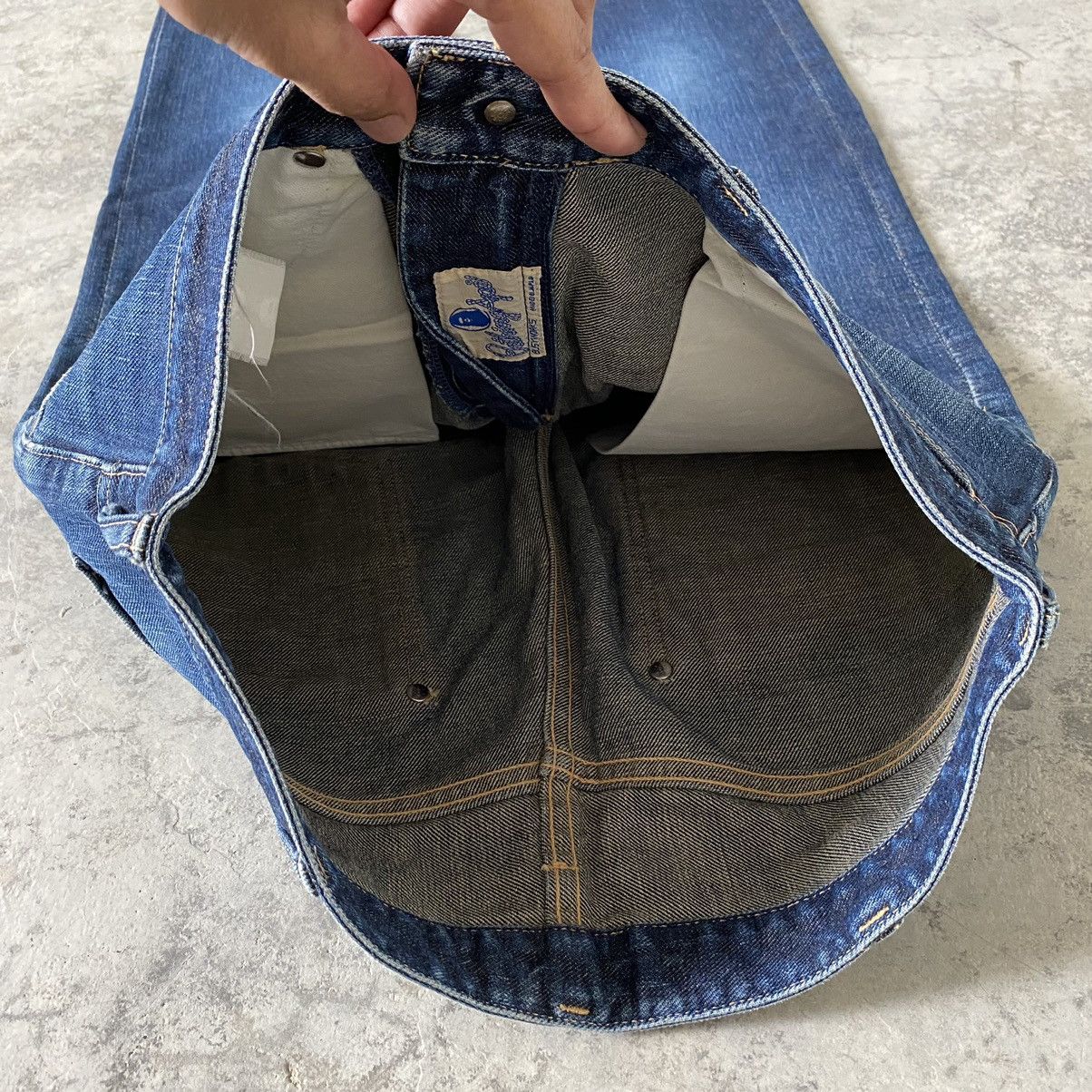 Bape Nigo Era Bape Busy Works Selvedge Denim Size US 32 / EU 48 - 8 Thumbnail