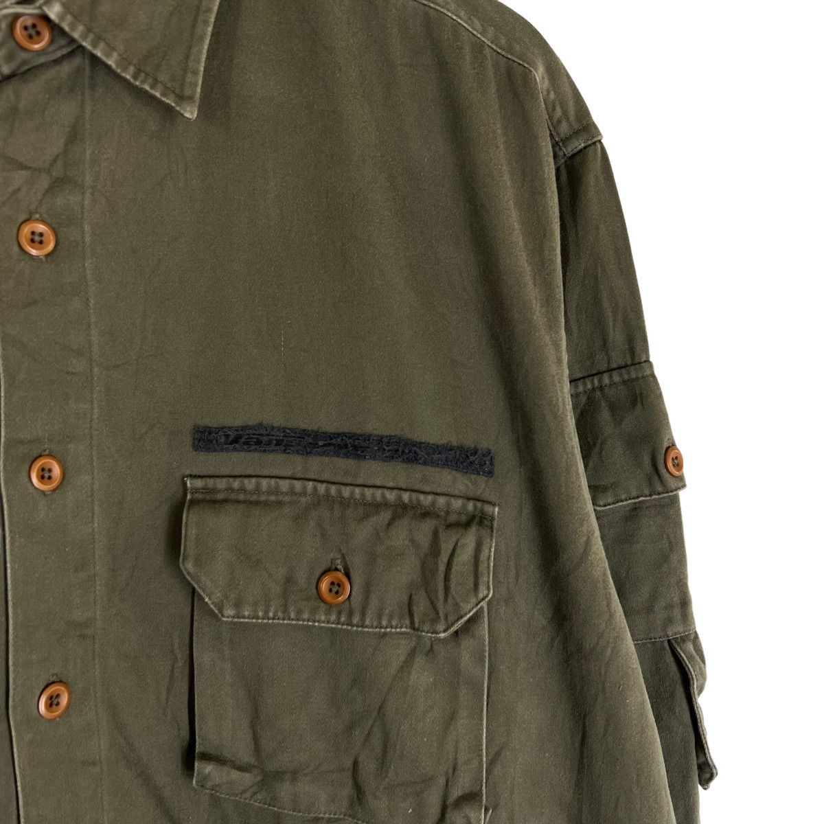Japanese Brand VINTAGE VANS USA LIGHT JACKET MILITARY DESIGN Size US L / EU 52-54 / 3 - 6 Thumbnail