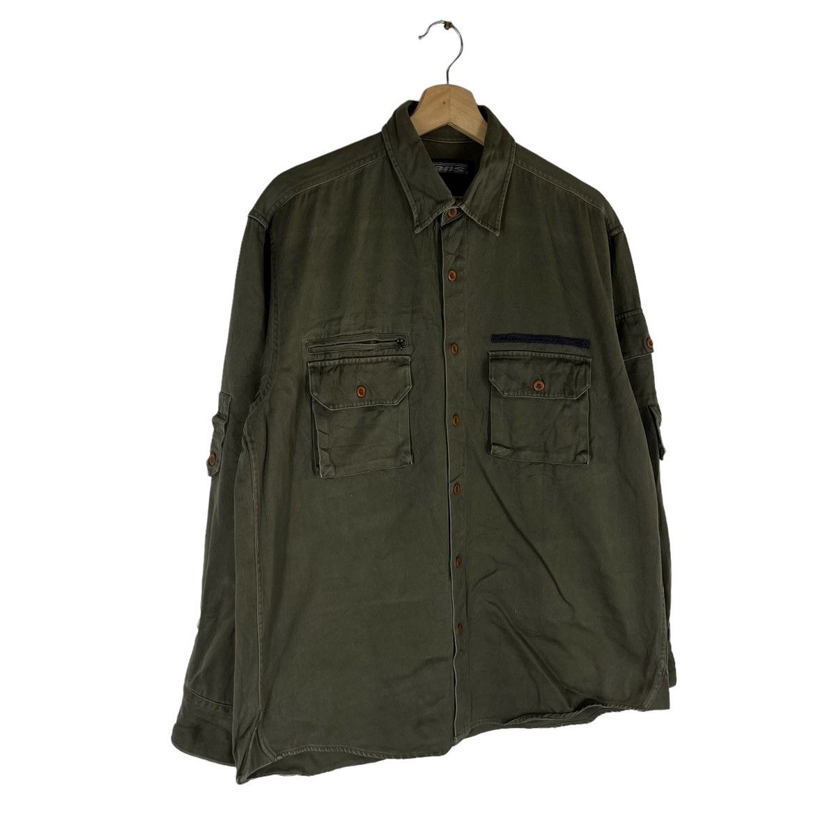 Japanese Brand VINTAGE VANS USA LIGHT JACKET MILITARY DESIGN Size US L / EU 52-54 / 3 - 3 Thumbnail