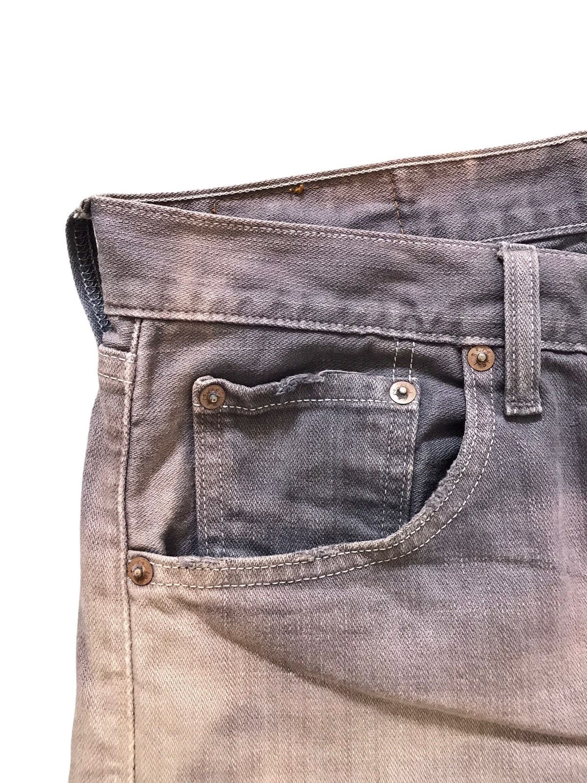 Levi's Vintage Clothing Rare Vtg Levis 503 Tie Dye Effect Unique Jeans IRREGULAR Size US 32 / EU 48 - 6 Thumbnail