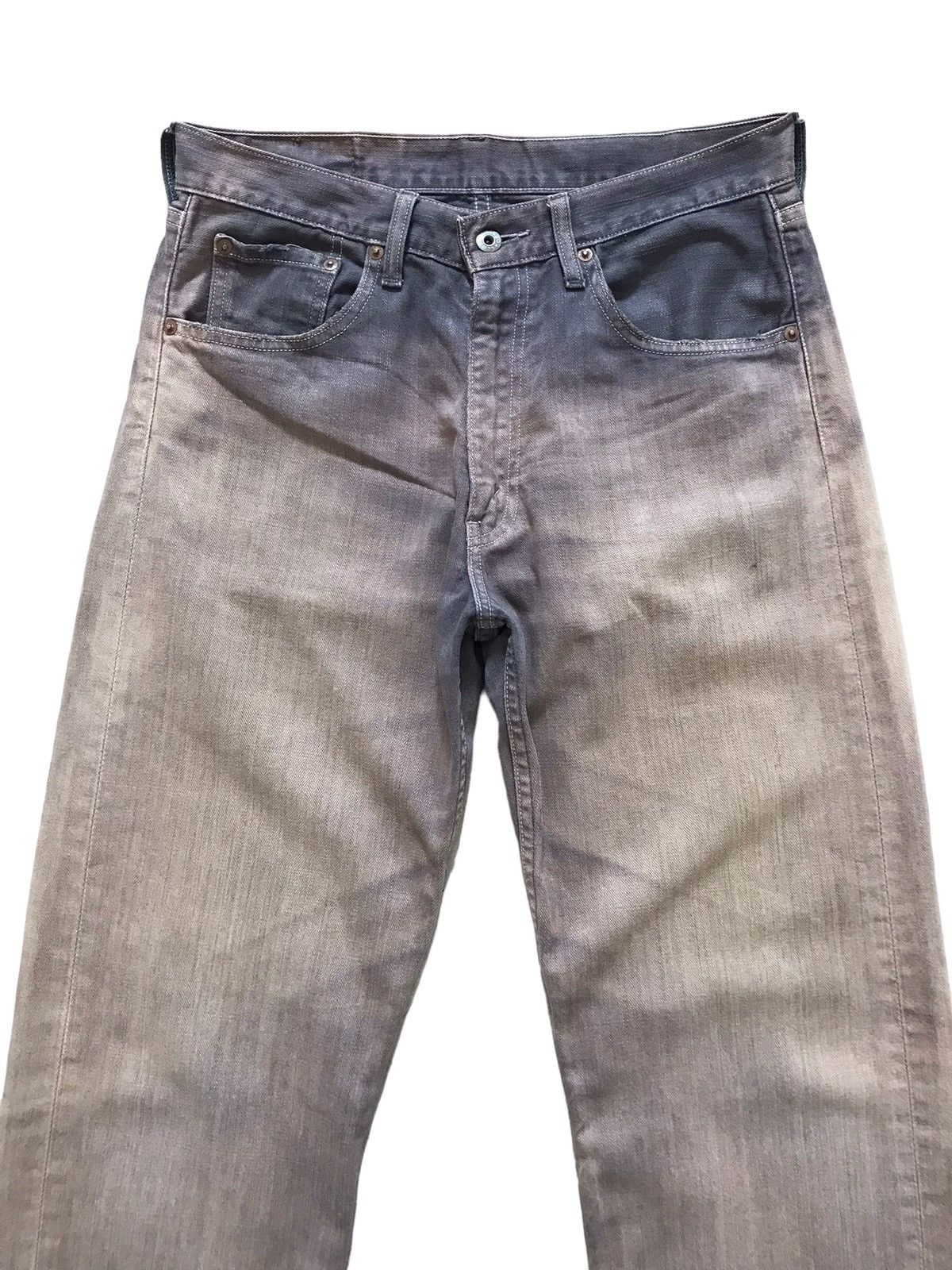 Levi's Vintage Clothing Rare Vtg Levis 503 Tie Dye Effect Unique Jeans IRREGULAR Size US 32 / EU 48 - 5 Thumbnail