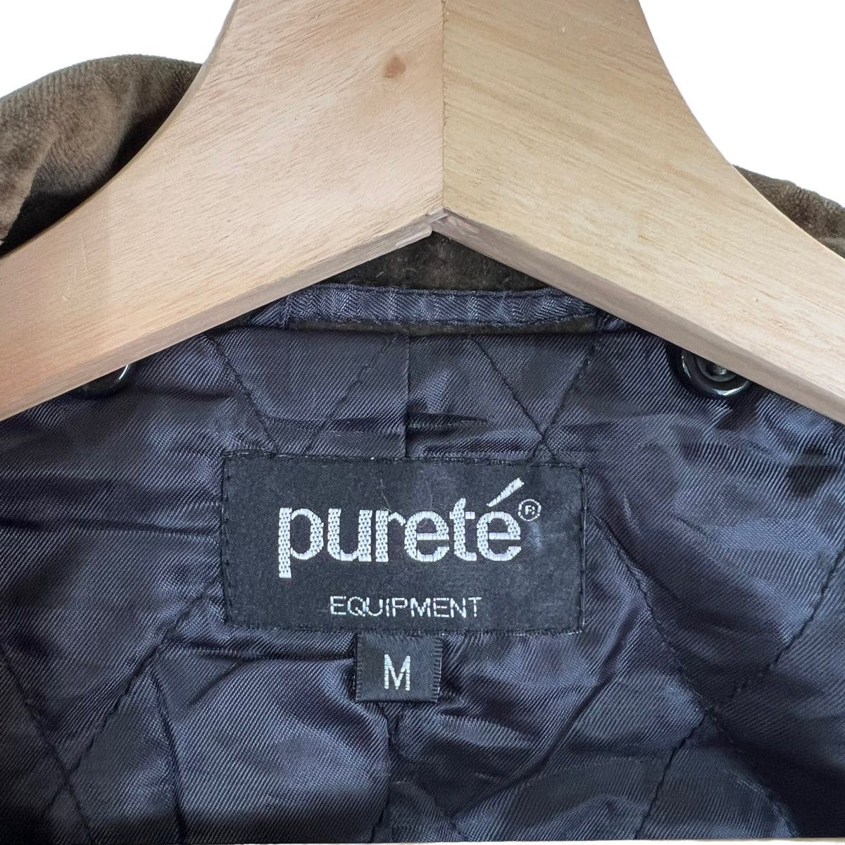 Japanese Brand VINTAGE VELVET CROPPED PARACHUTE BIKER JACKET PURETE JAPAN Size US M / EU 48-50 / 2 - 10 Thumbnail