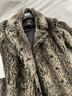 Supreme Leopard Fur Coat Grailed