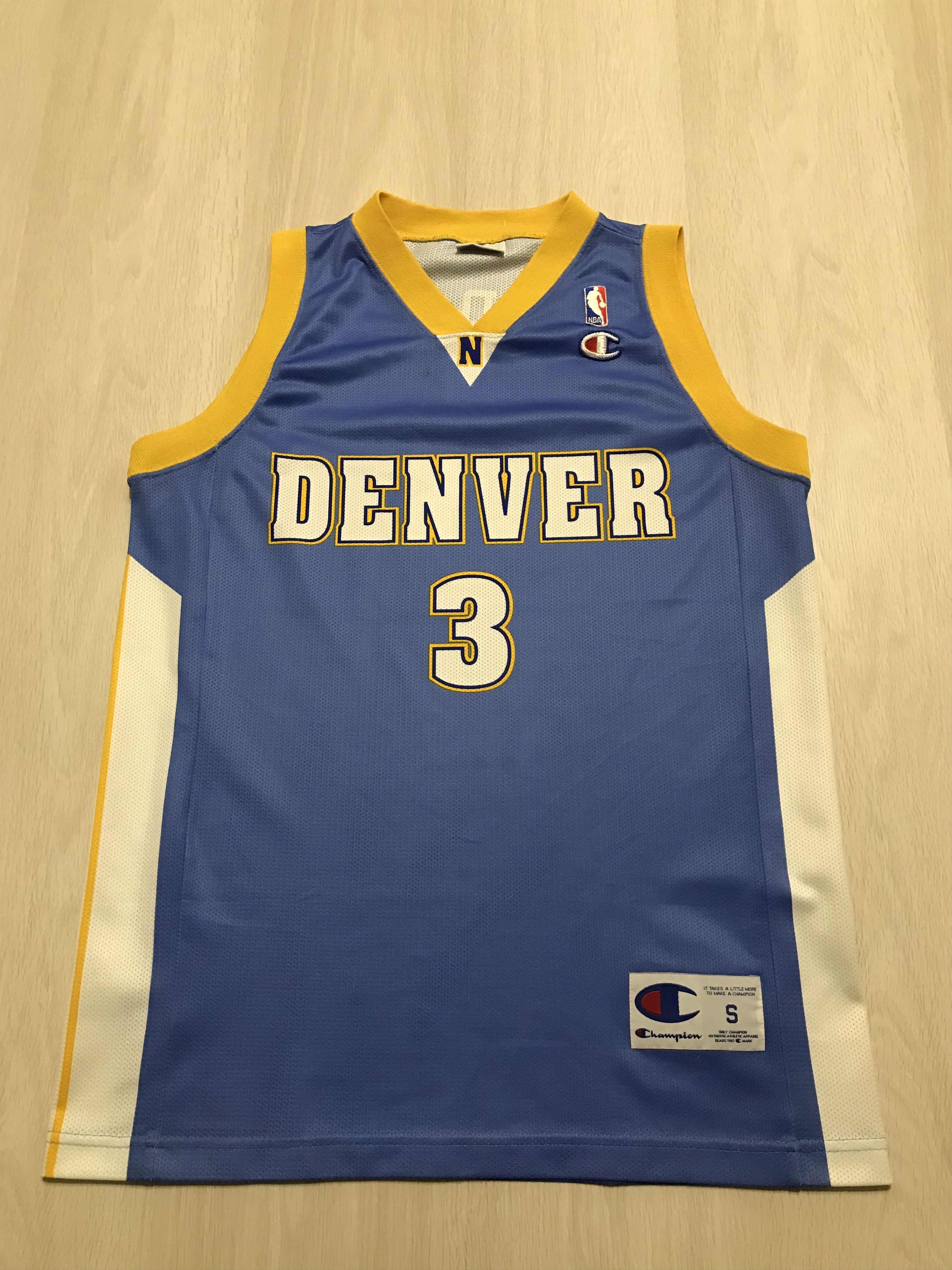 Champion Vintage NBA Champion Denver Allen Iverson #3 Size US M / EU 48-50 / 2 - 1 Thumbnail
