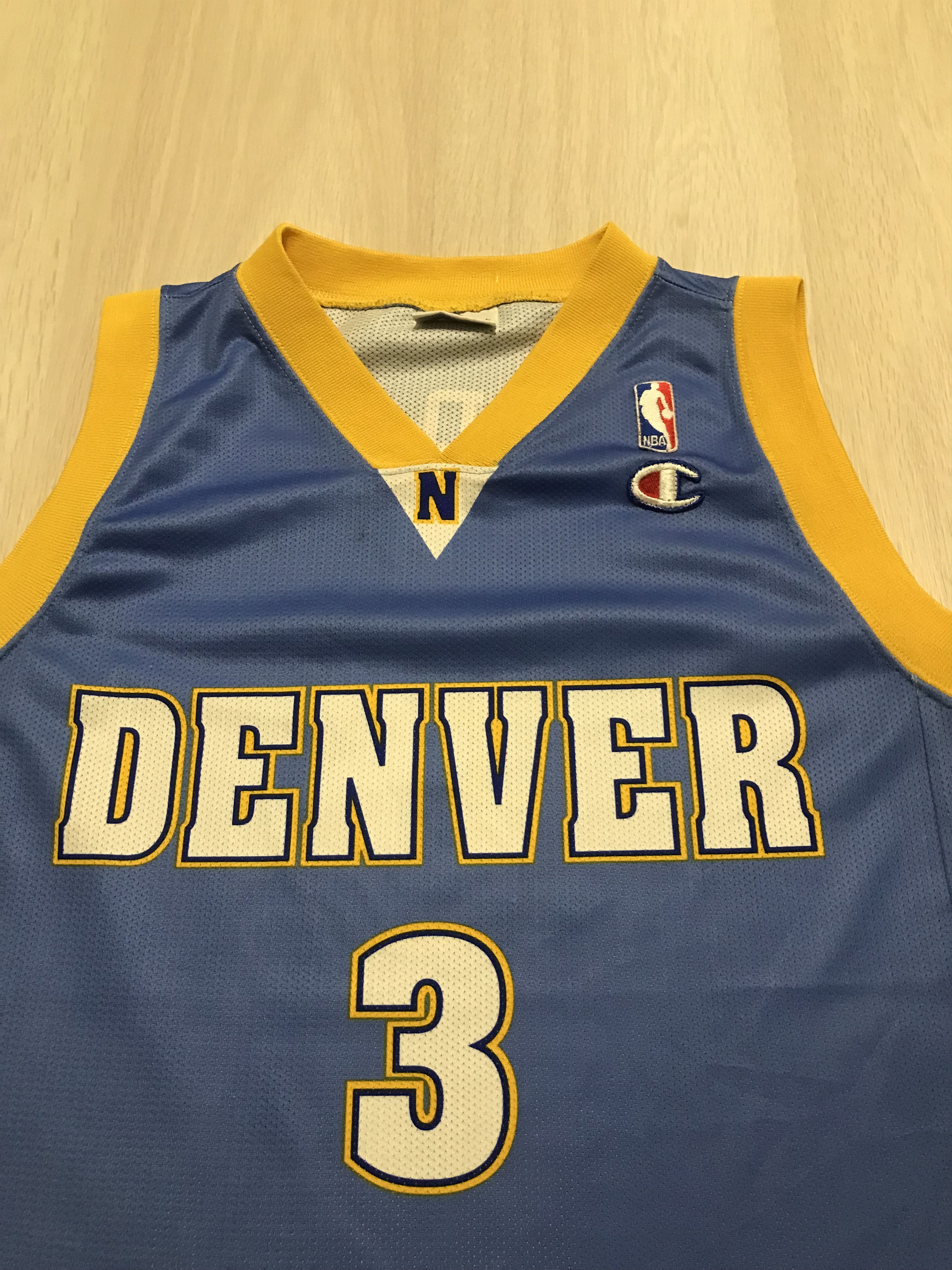 Champion Vintage NBA Champion Denver Allen Iverson #3 Size US M / EU 48-50 / 2 - 2 Thumbnail