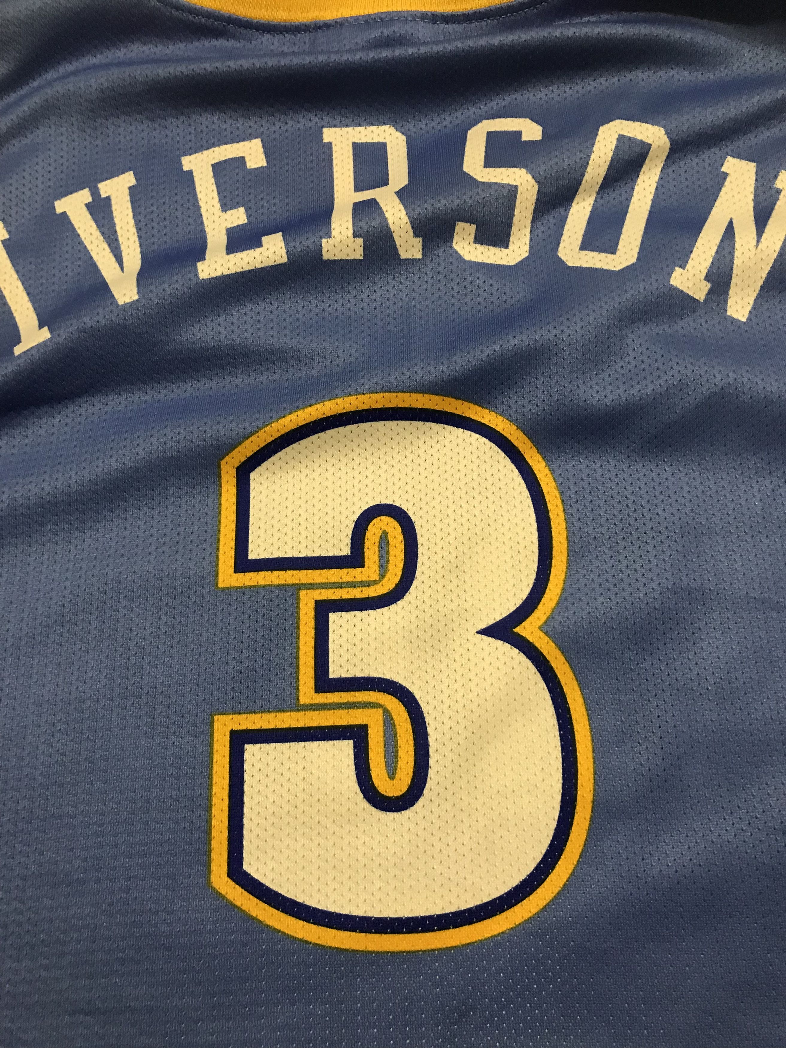 Champion Vintage NBA Champion Denver Allen Iverson #3 Size US M / EU 48-50 / 2 - 12 Thumbnail