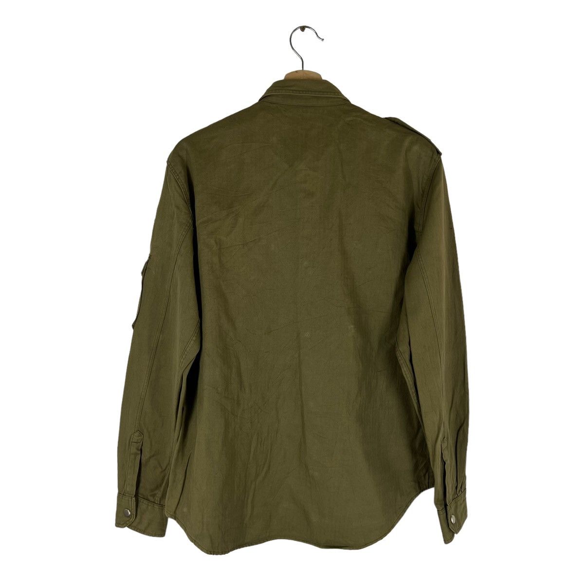 Japanese Brand VINTAGE ZARA MAN MILITARY DESIGN JACKET Size US S / EU 44-46 / 1 - 8 Thumbnail