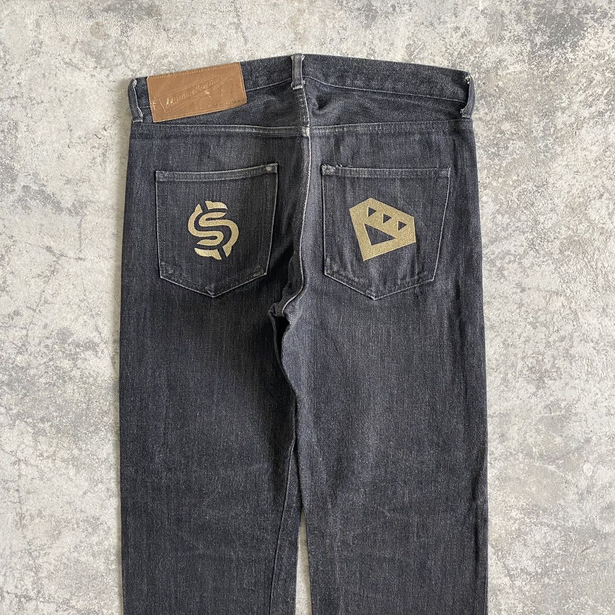 Billionaire Boys Club Billionaire Boys Club Diamonds & Dollars Selvedge Denim Size US 33 - 4 Thumbnail