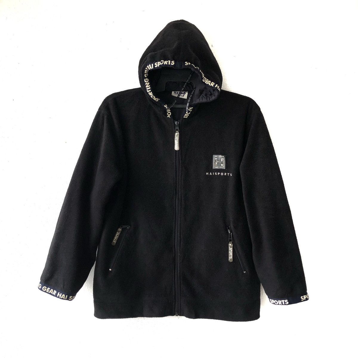 Issey Miyake 🔥Vintage Hai Sporting Gear Fleece Jacket Hoodies Size US M / EU 48-50 / 2 - 3 Thumbnail