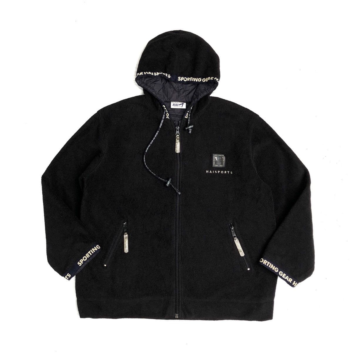Issey Miyake 🔥Vintage Hai Sporting Gear Fleece Jacket Hoodies Size US M / EU 48-50 / 2 - 1 Thumbnail
