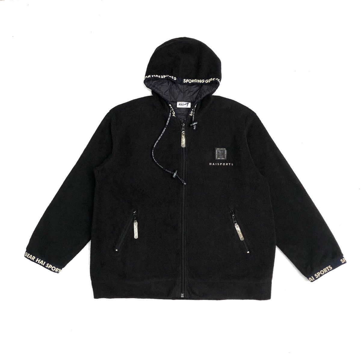 Issey Miyake 🔥Vintage Hai Sporting Gear Fleece Jacket Hoodies Size US M / EU 48-50 / 2 - 4 Thumbnail