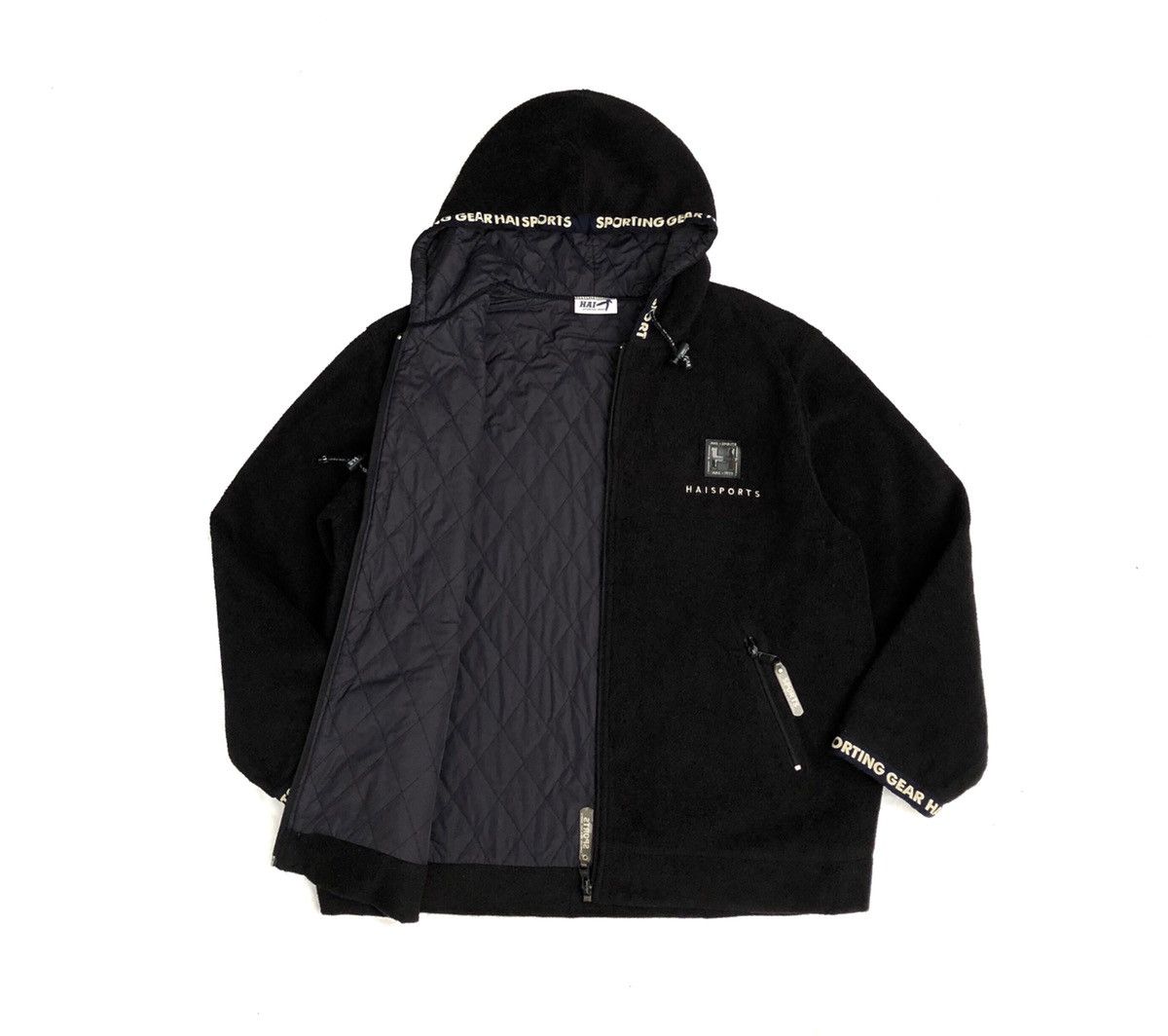 Issey Miyake 🔥Vintage Hai Sporting Gear Fleece Jacket Hoodies Size US M / EU 48-50 / 2 - 2 Thumbnail