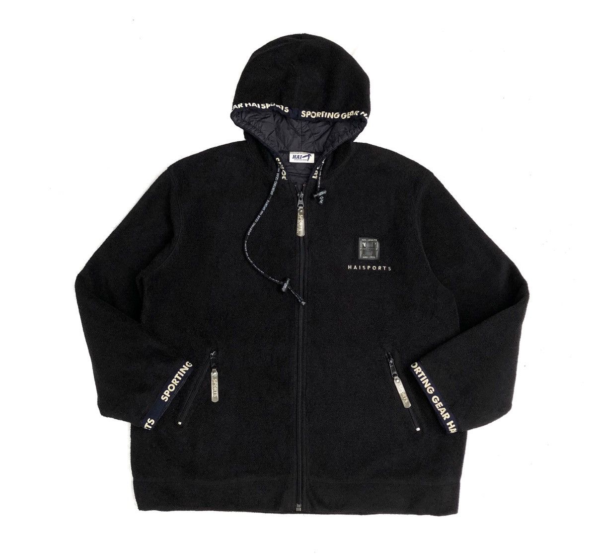 Issey Miyake 🔥Vintage Hai Sporting Gear Fleece Jacket Hoodies Size US M / EU 48-50 / 2 - 18 Thumbnail