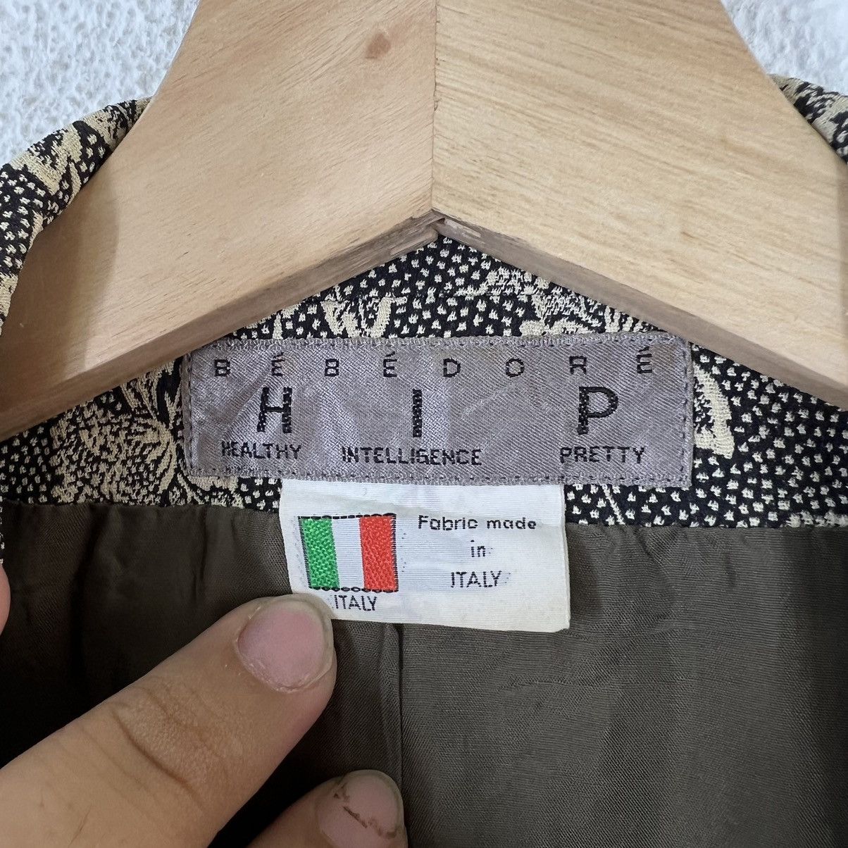 Japanese Brand VINTAGE HIP ITALY MADE FULL PRINT FLOWER JACKET Size US M / EU 48-50 / 2 - 8 Thumbnail