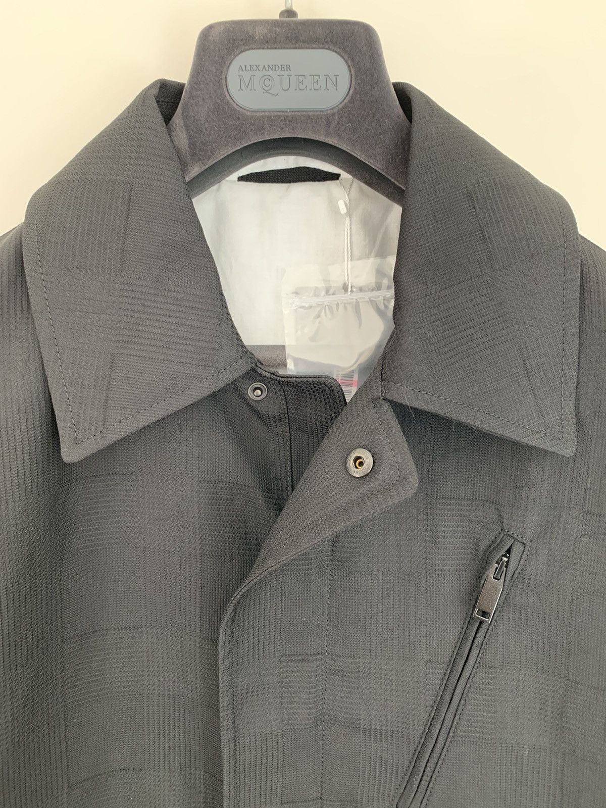 Alexander McQueen €1430 Prince of Wales Harrington-style jacket, Italy Size US M / EU 48-50 / 2 - 4 Thumbnail