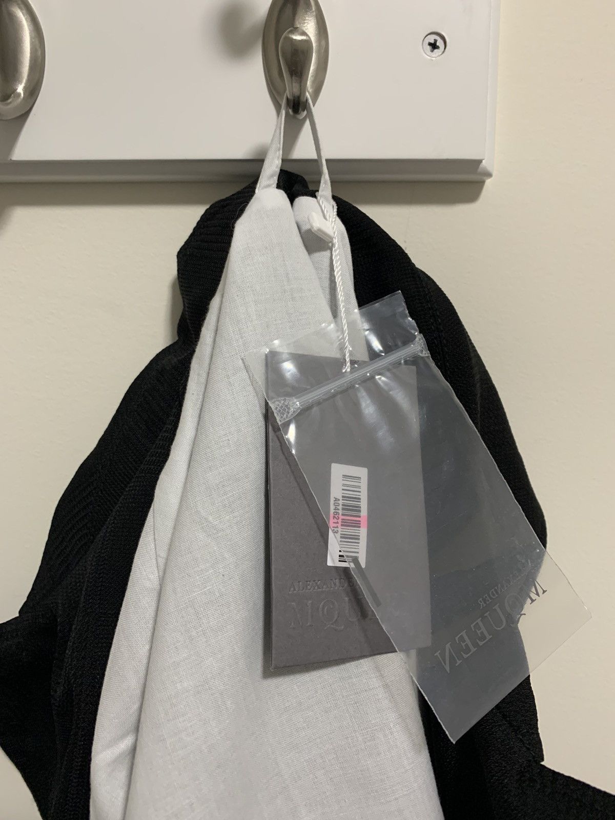 Alexander McQueen €1430 Prince of Wales Harrington-style jacket, Italy Size US M / EU 48-50 / 2 - 16 Thumbnail