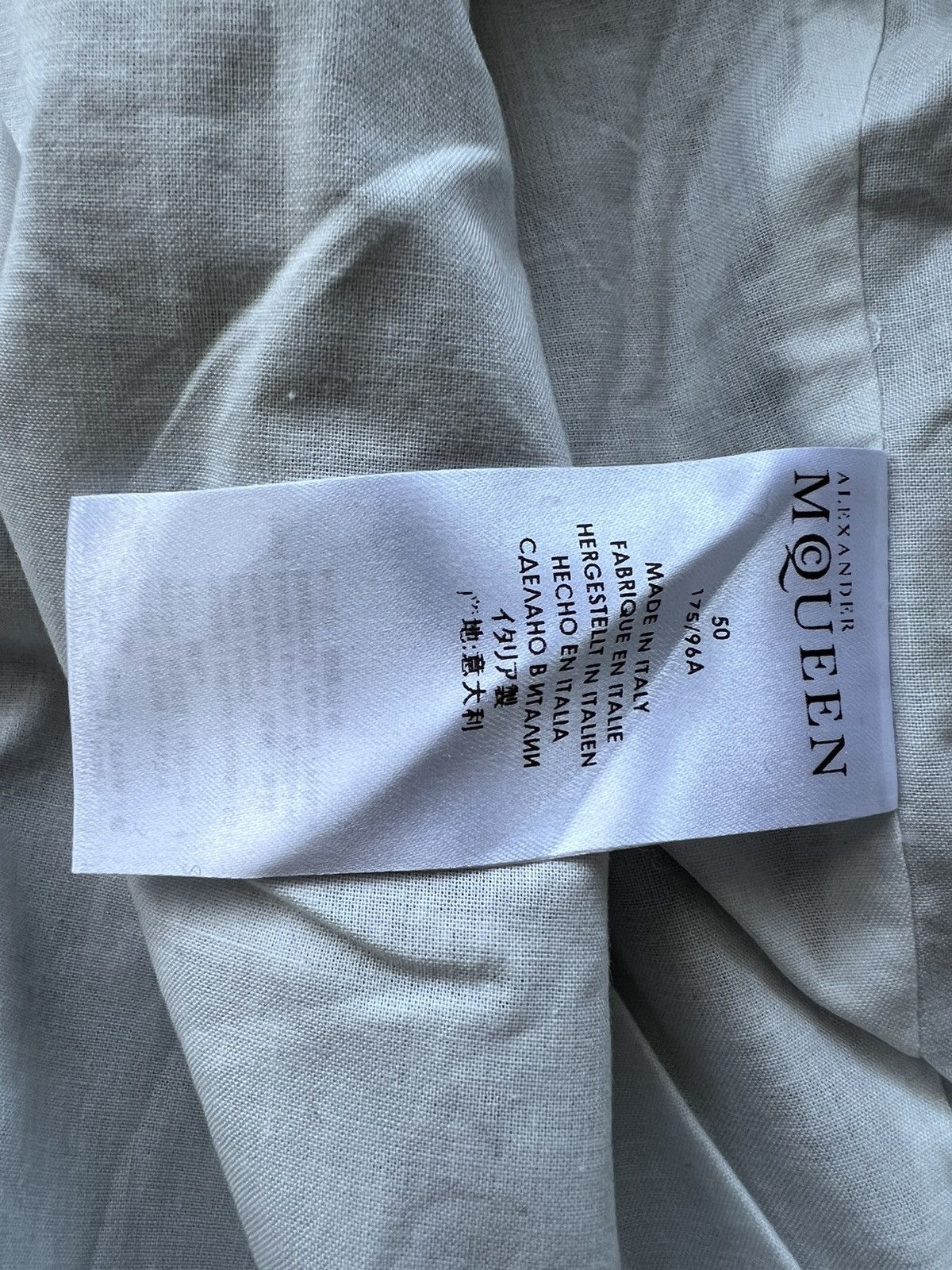 Alexander McQueen €1430 Prince of Wales Harrington-style jacket, Italy Size US M / EU 48-50 / 2 - 19 Thumbnail