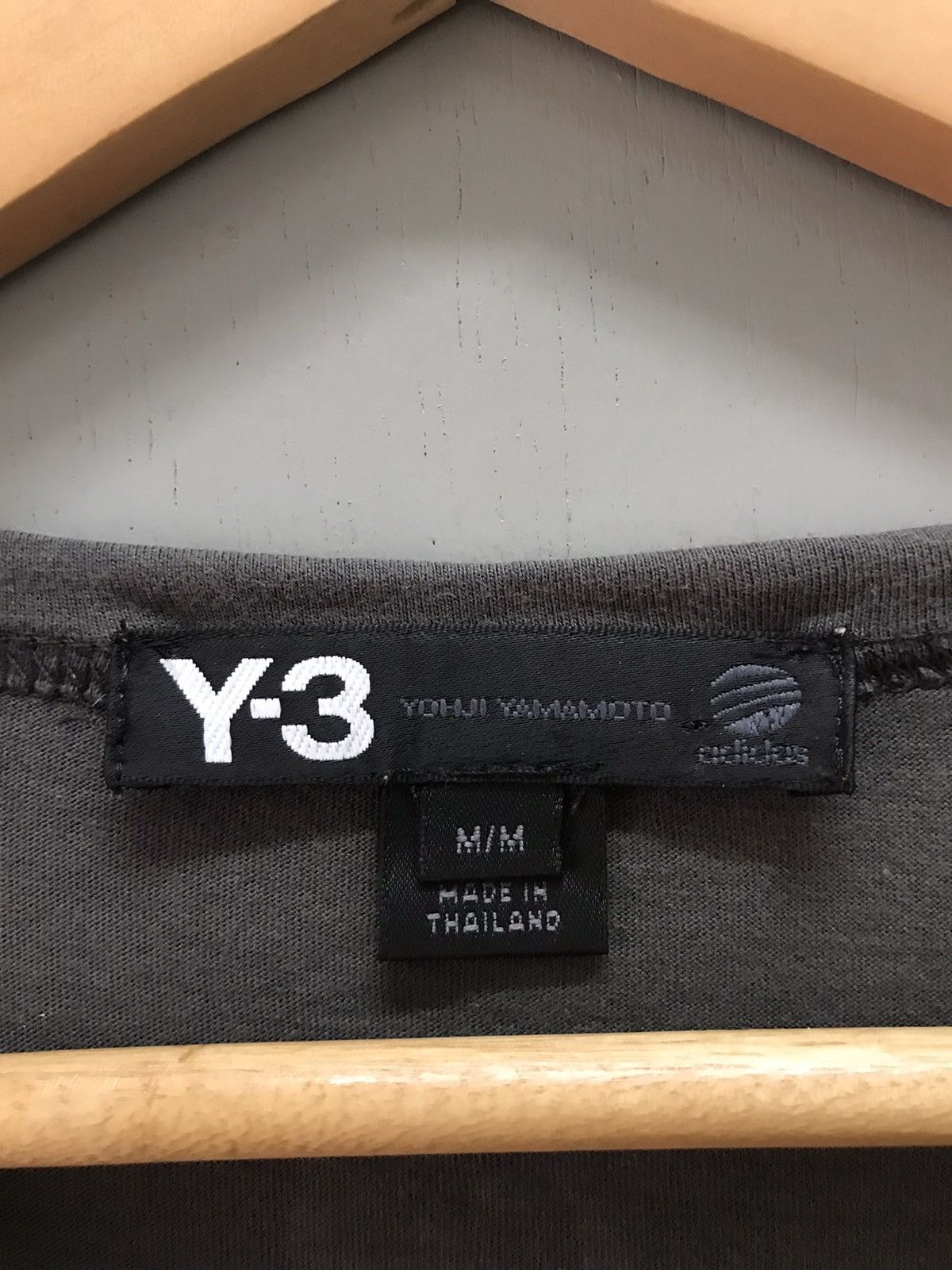 Adidas × Y-3 Vintage Yohji Yamamoto Adidas Tee Size US M / EU 48-50 / 2 - 6 Thumbnail
