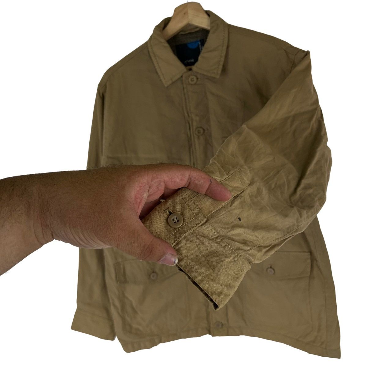 Japanese Brand VINTAGE CHORE JACKET OTARIE ISSEY MIYAKE DESIGN JAPAN MADE Size US M / EU 48-50 / 2 - 7 Thumbnail