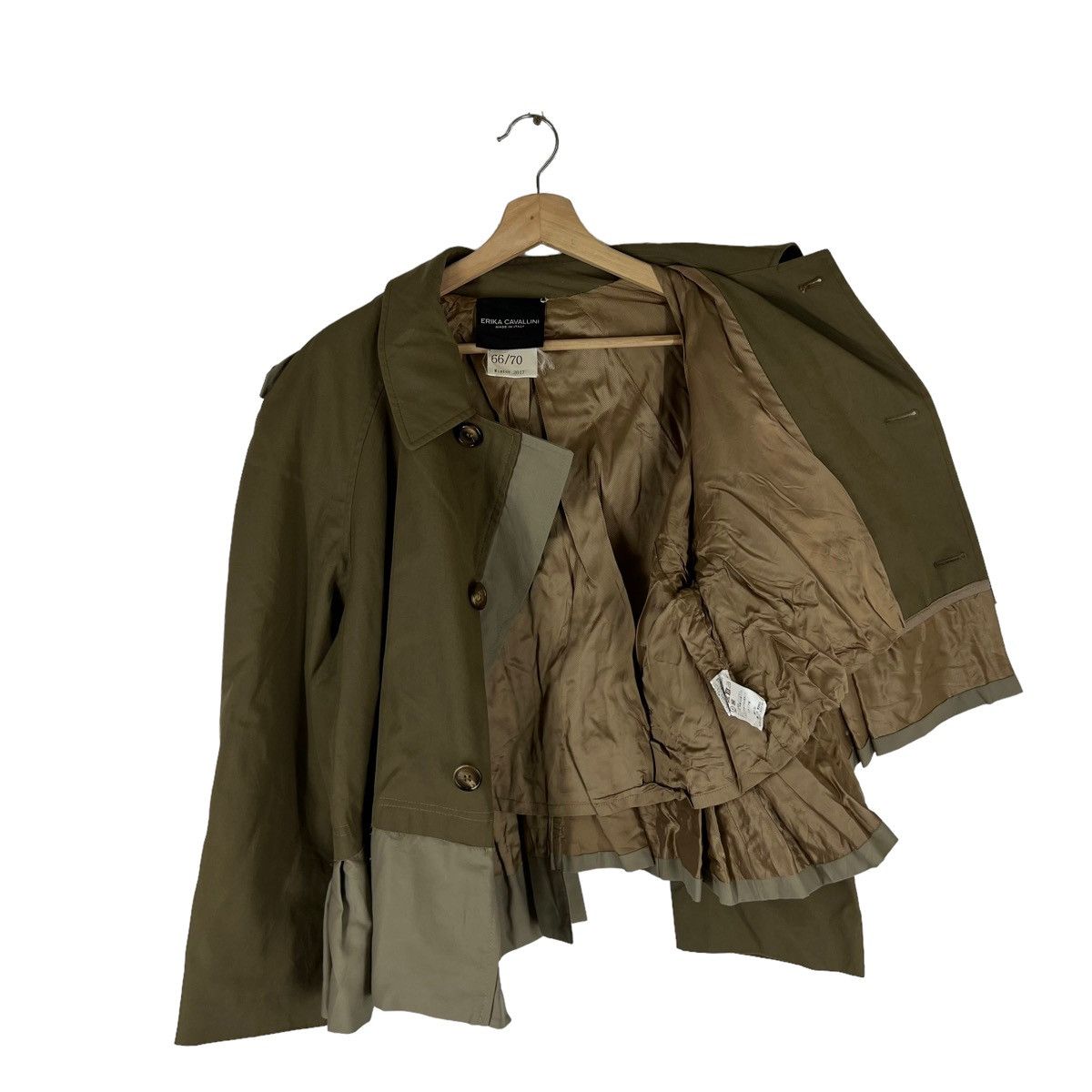 Vintage RARE CROPPED JACKET WINTER 2017 ERIKA CAVALLINI ITALY MADE Size M / US 6-8 / IT 42-44 - 10 Thumbnail