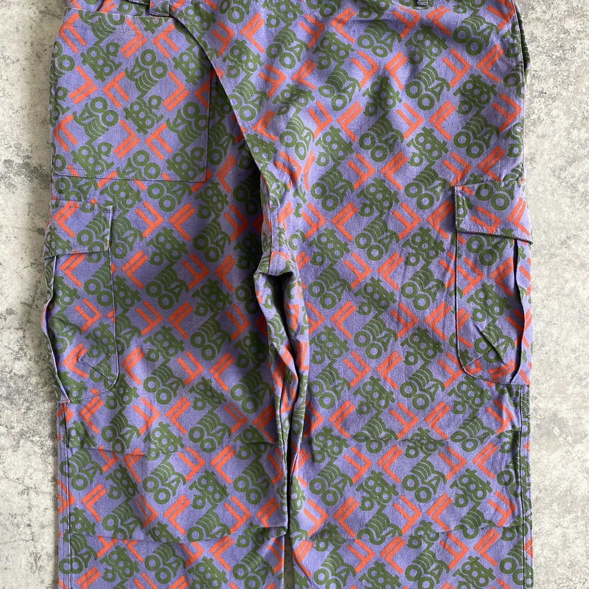 Japanese Brand Mash Mania Asymmetrical Belted Cargo Pants Size US 36 / EU 52 - 6 Thumbnail