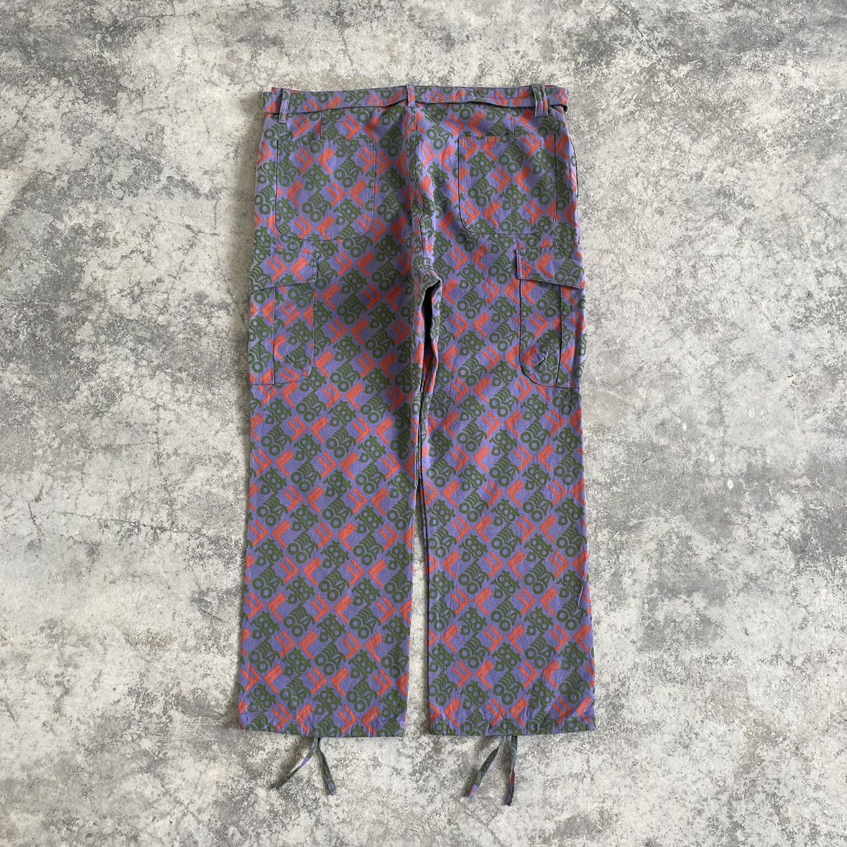 Japanese Brand Mash Mania Asymmetrical Belted Cargo Pants Size US 36 / EU 52 - 9 Thumbnail