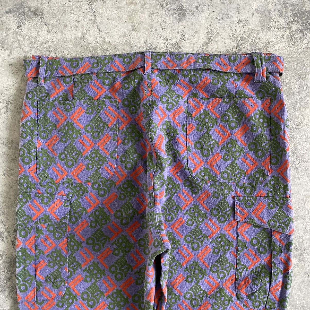 Japanese Brand Mash Mania Asymmetrical Belted Cargo Pants Size US 36 / EU 52 - 13 Thumbnail