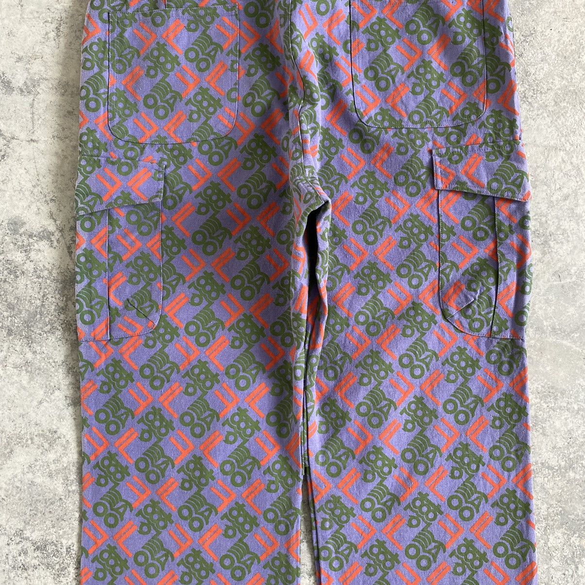 Japanese Brand Mash Mania Asymmetrical Belted Cargo Pants Size US 36 / EU 52 - 12 Thumbnail