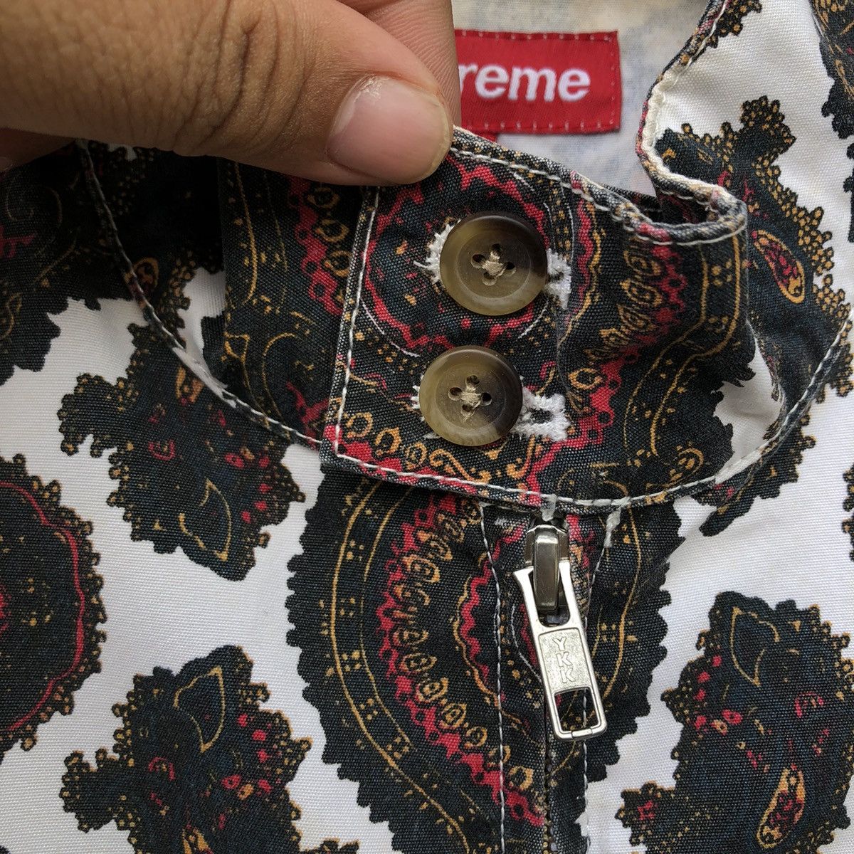 Supreme 💥RARE PAISLEY PRINT ZIPPER JACKET SUPREME Size US S / EU 44-46 / 1 - 10 Thumbnail