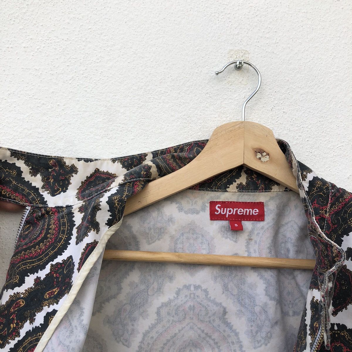 Supreme 💥RARE PAISLEY PRINT ZIPPER JACKET SUPREME Size US S / EU 44-46 / 1 - 12 Thumbnail