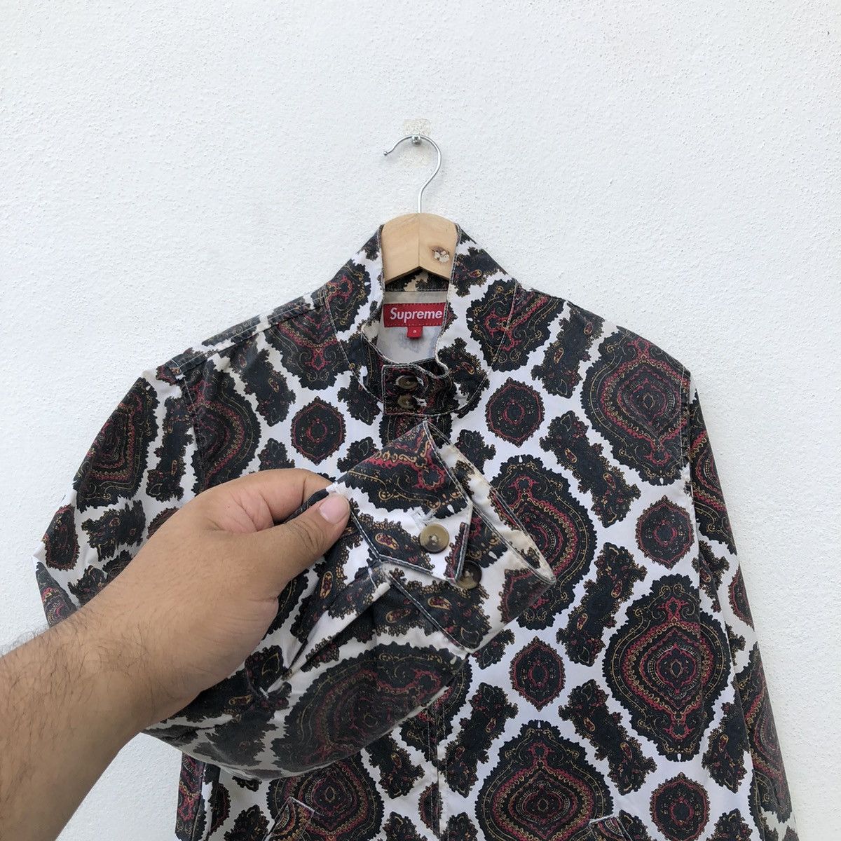 Supreme 💥RARE PAISLEY PRINT ZIPPER JACKET SUPREME Size US S / EU 44-46 / 1 - 13 Thumbnail