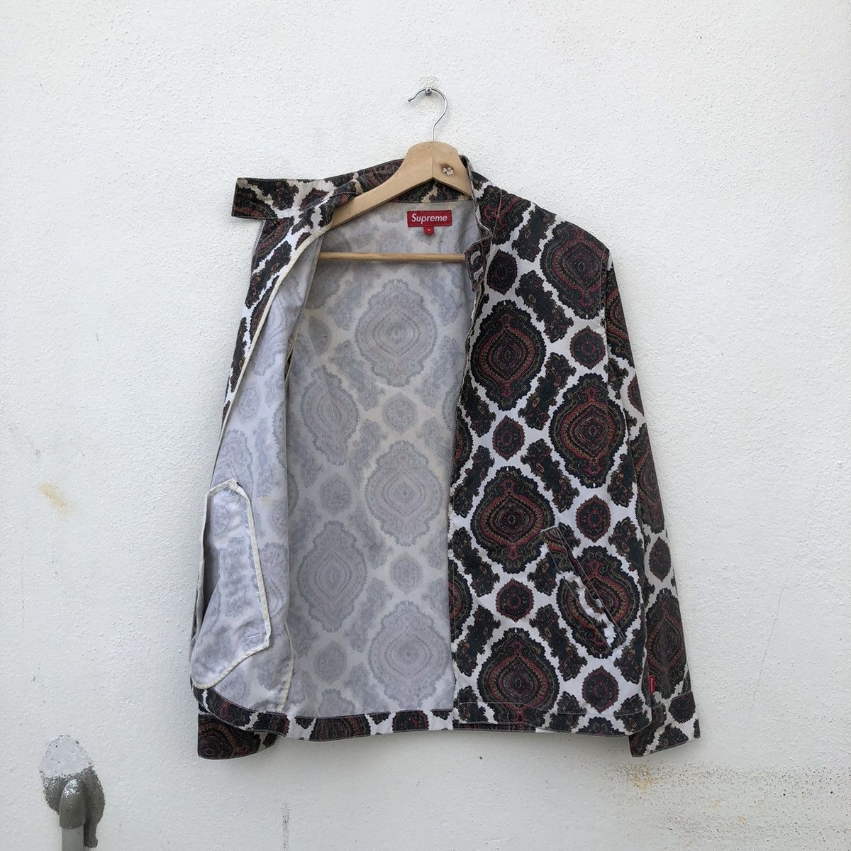 Supreme 💥RARE PAISLEY PRINT ZIPPER JACKET SUPREME Size US S / EU 44-46 / 1 - 11 Thumbnail