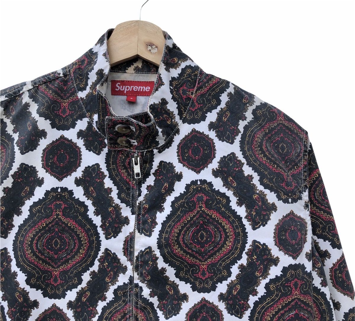 Supreme 💥RARE PAISLEY PRINT ZIPPER JACKET SUPREME Size US S / EU 44-46 / 1 - 2 Thumbnail