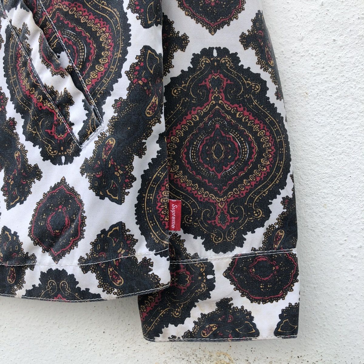 Supreme 💥RARE PAISLEY PRINT ZIPPER JACKET SUPREME Size US S / EU 44-46 / 1 - 8 Thumbnail