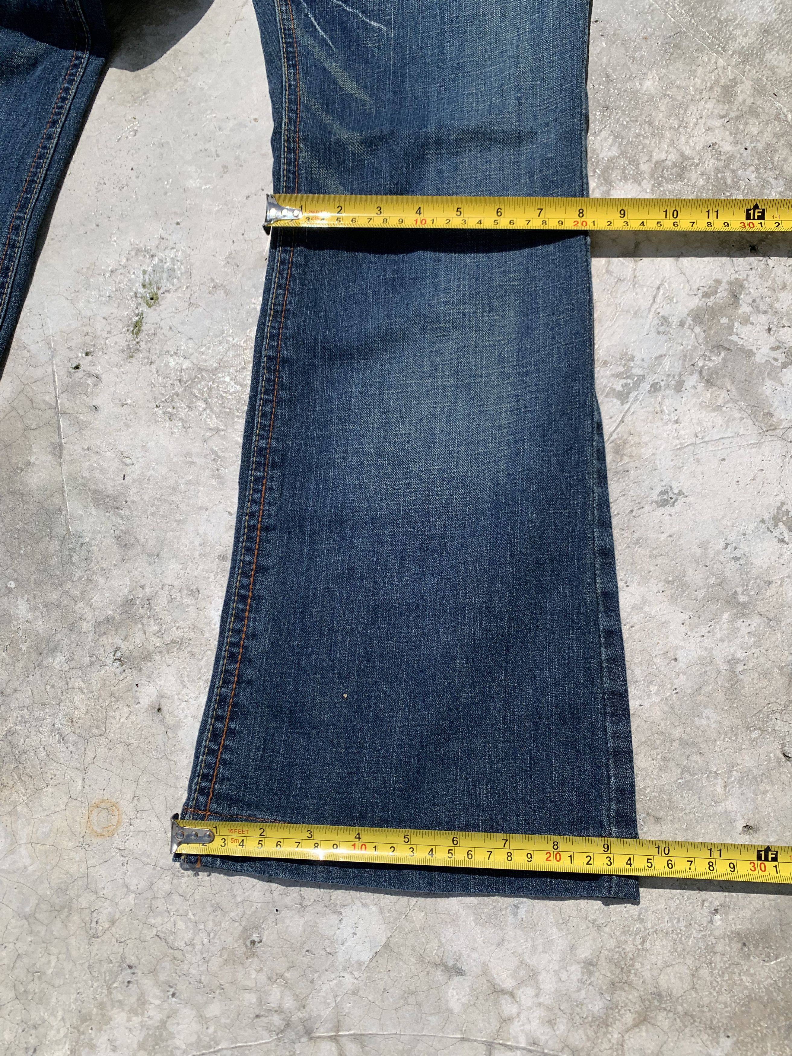 Japanese Brand Vintage Melurelee Flare Denim Jeans Size US 29 - 6 Thumbnail