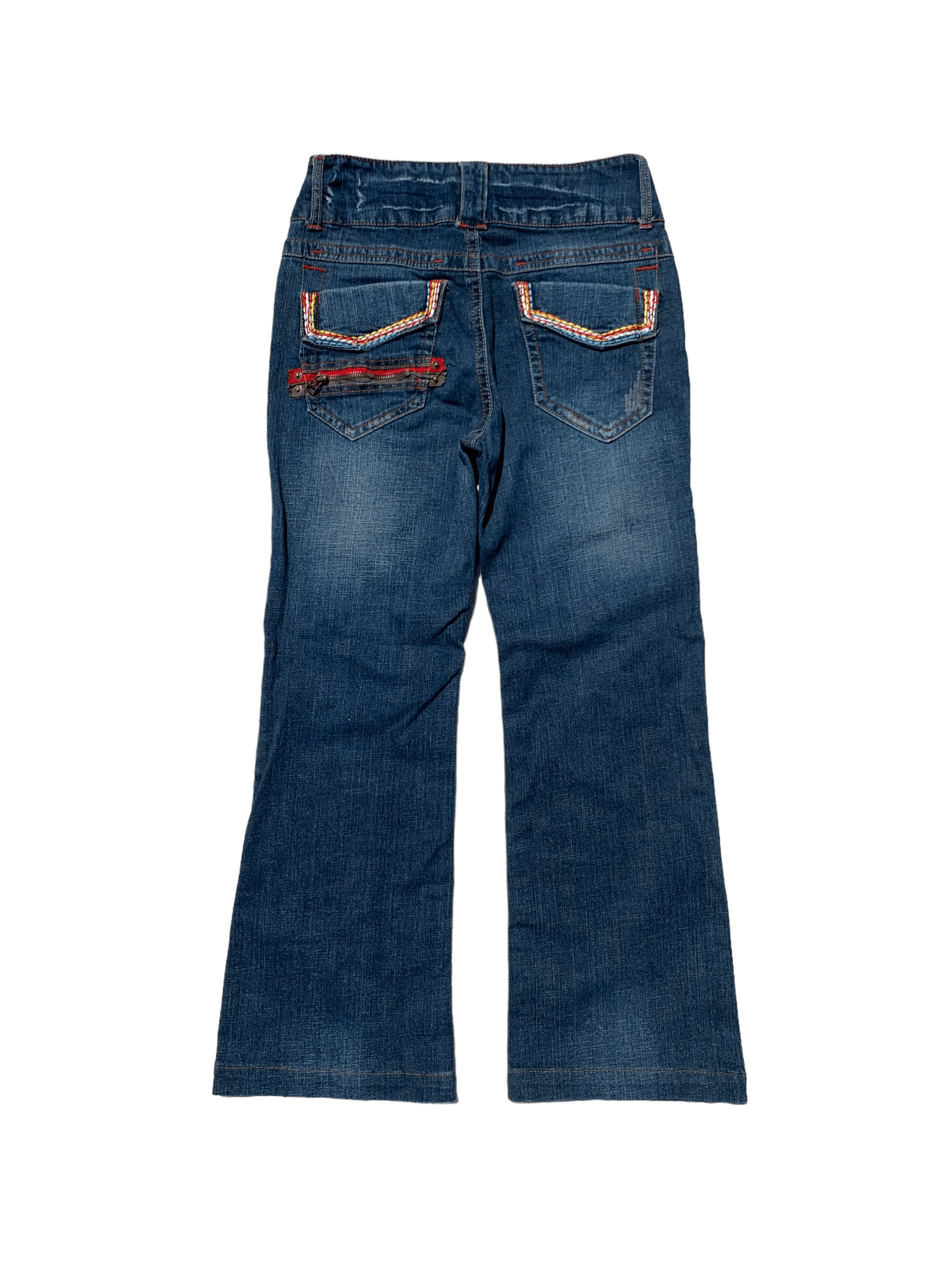 Japanese Brand Vintage Melurelee Flare Denim Jeans Size US 29 - 1 Thumbnail