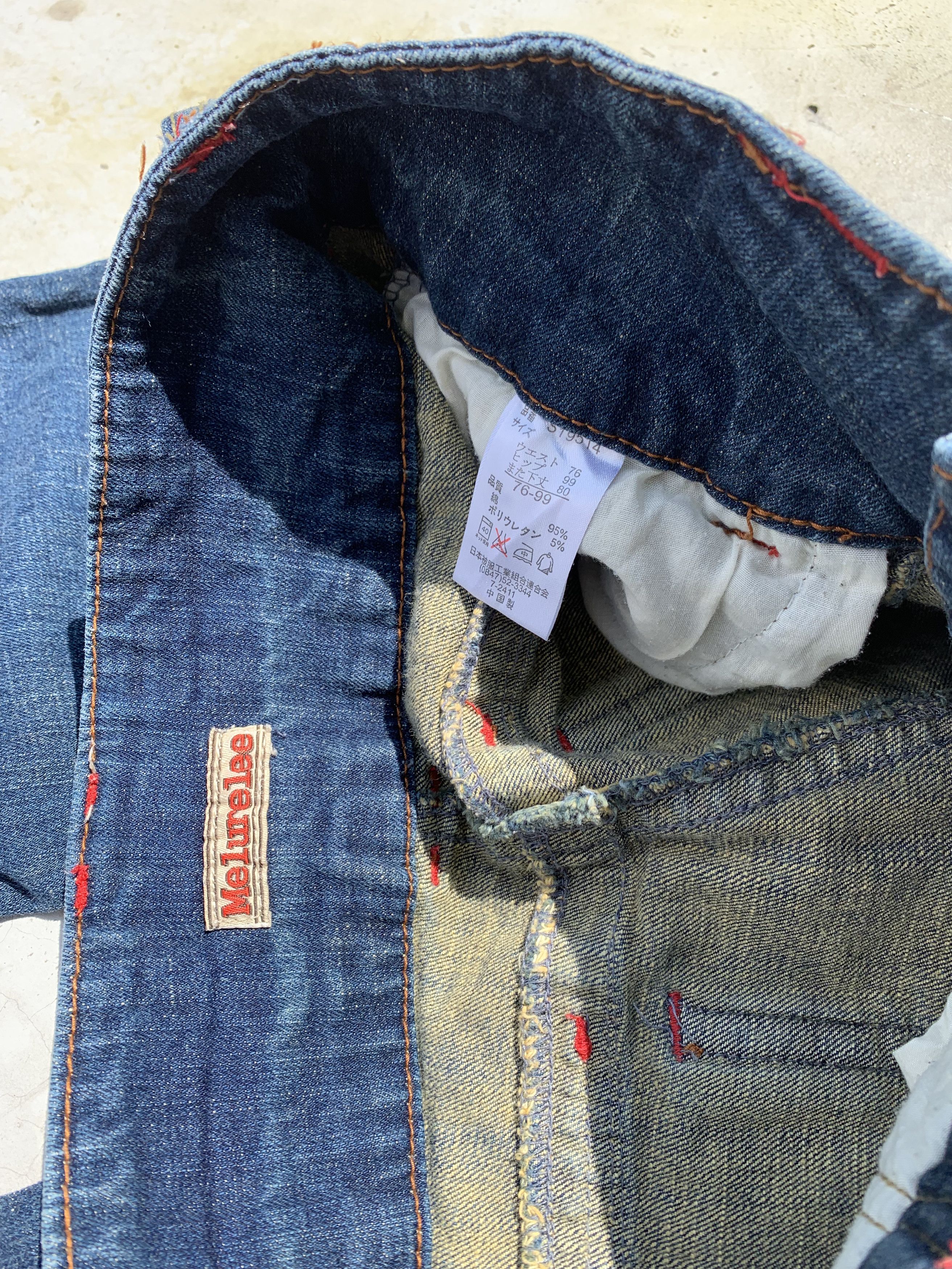 Japanese Brand Vintage Melurelee Flare Denim Jeans Size US 29 - 12 Thumbnail