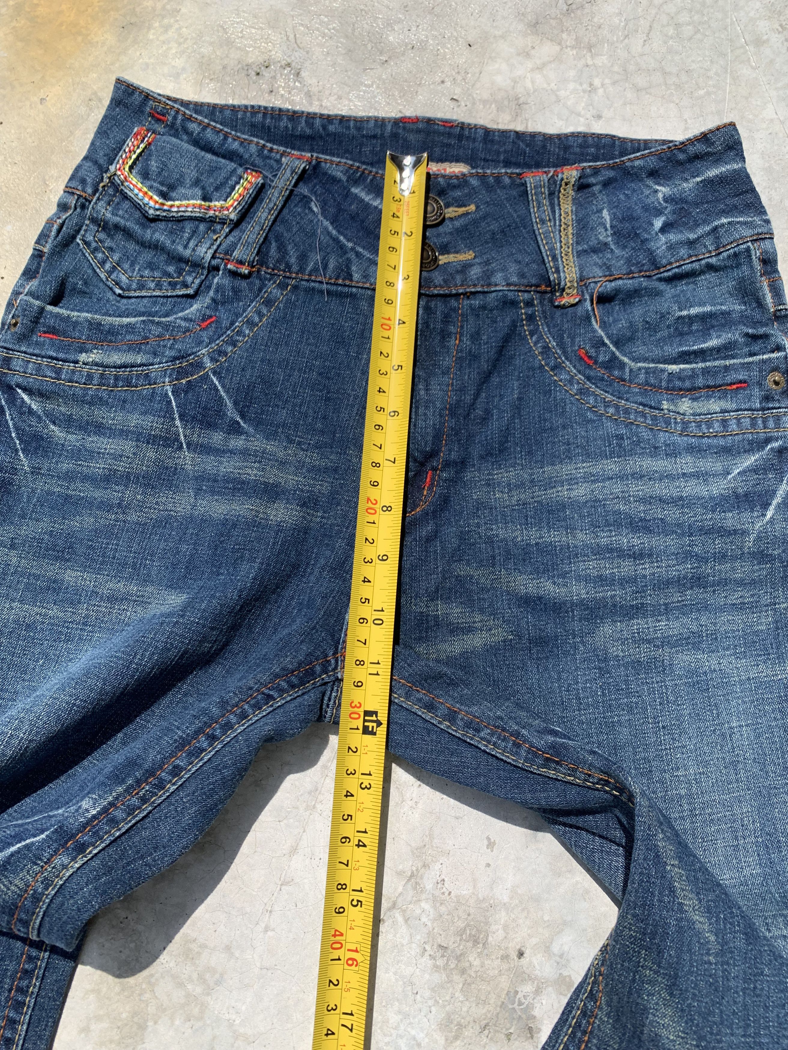 Japanese Brand Vintage Melurelee Flare Denim Jeans Size US 29 - 8 Thumbnail