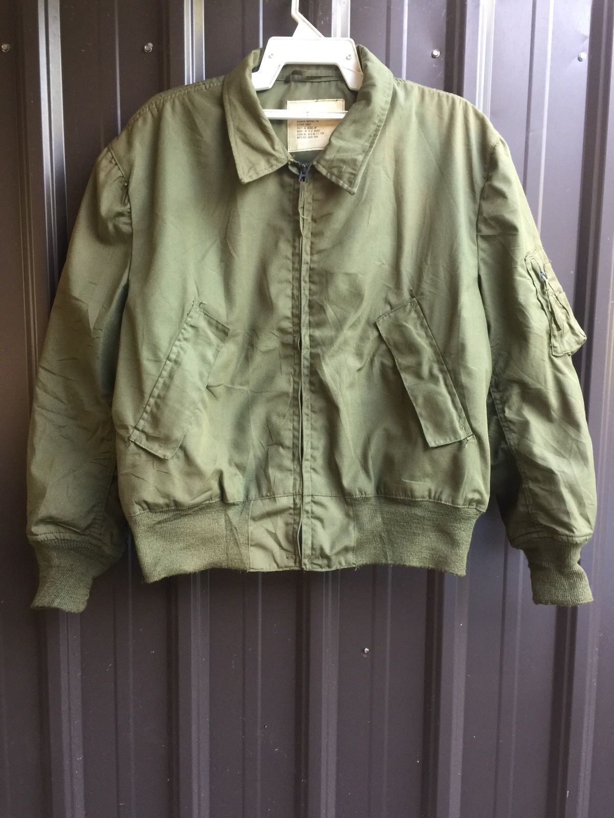 Vintage Vintage Military Nato Flyers Lightweight Jacket Nomex Size US M / EU 48-50 / 2 - 1 Thumbnail