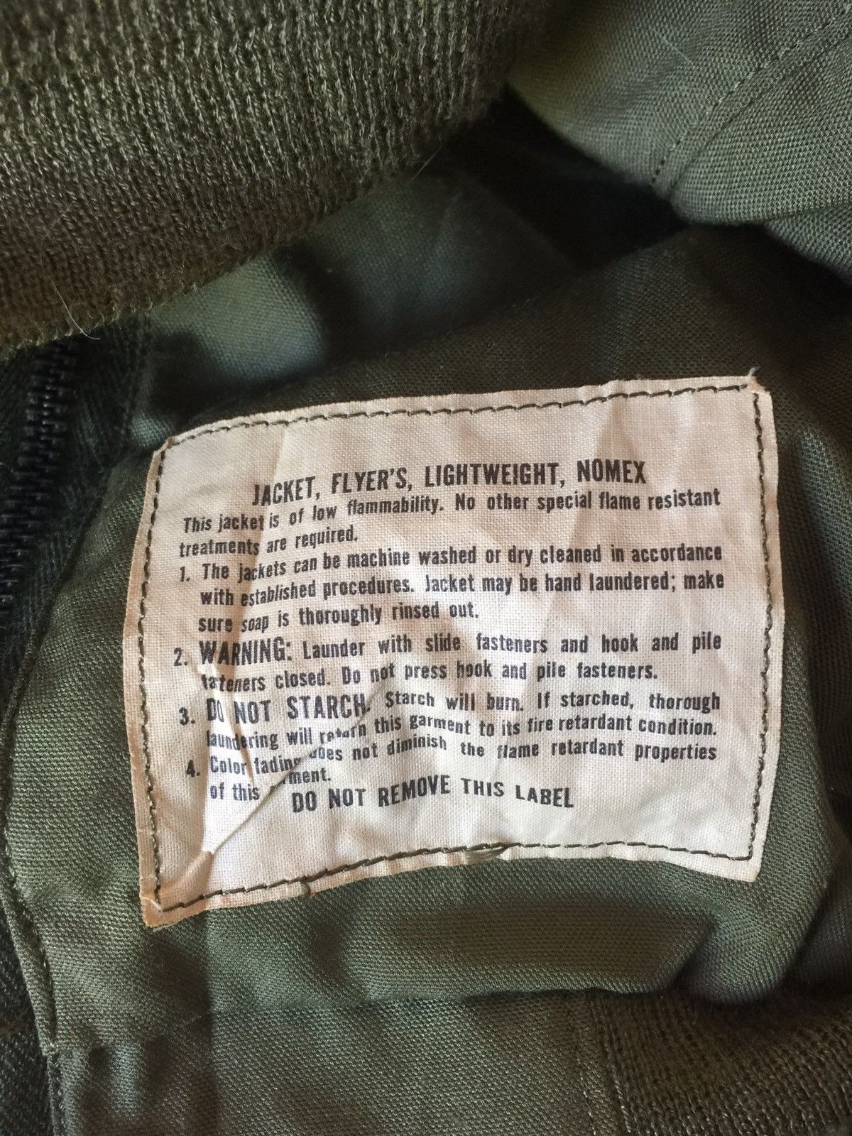 Vintage Vintage Military Nato Flyers Lightweight Jacket Nomex Size US M / EU 48-50 / 2 - 4 Thumbnail