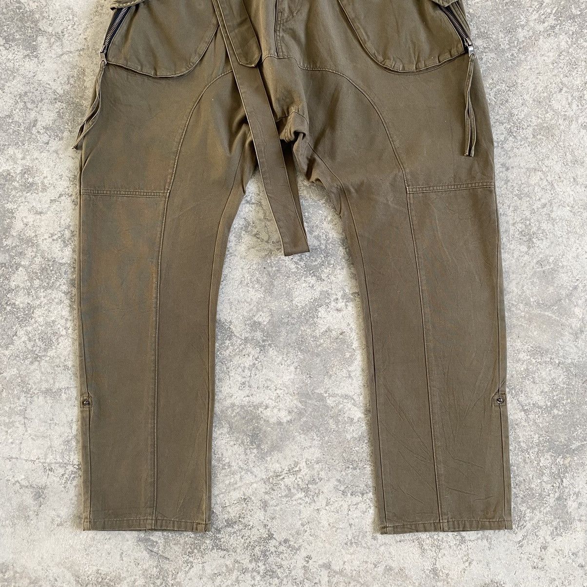 Japanese Brand VTG PPFM Eastern Rock 3D Pocket Dropped Crotch Pants Size US 34 / EU 50 - 4 Thumbnail
