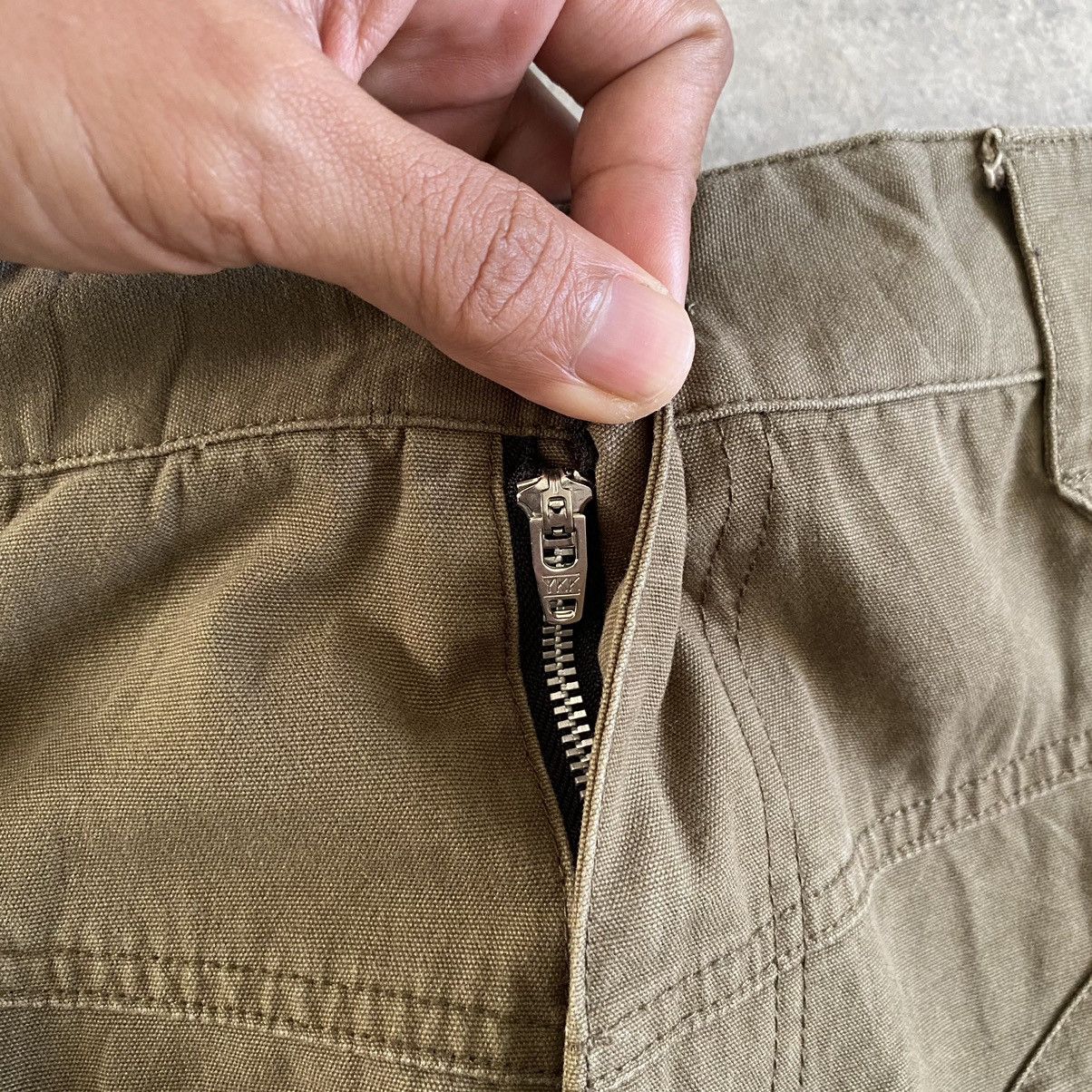Japanese Brand VTG PPFM Eastern Rock 3D Pocket Dropped Crotch Pants Size US 34 / EU 50 - 8 Thumbnail