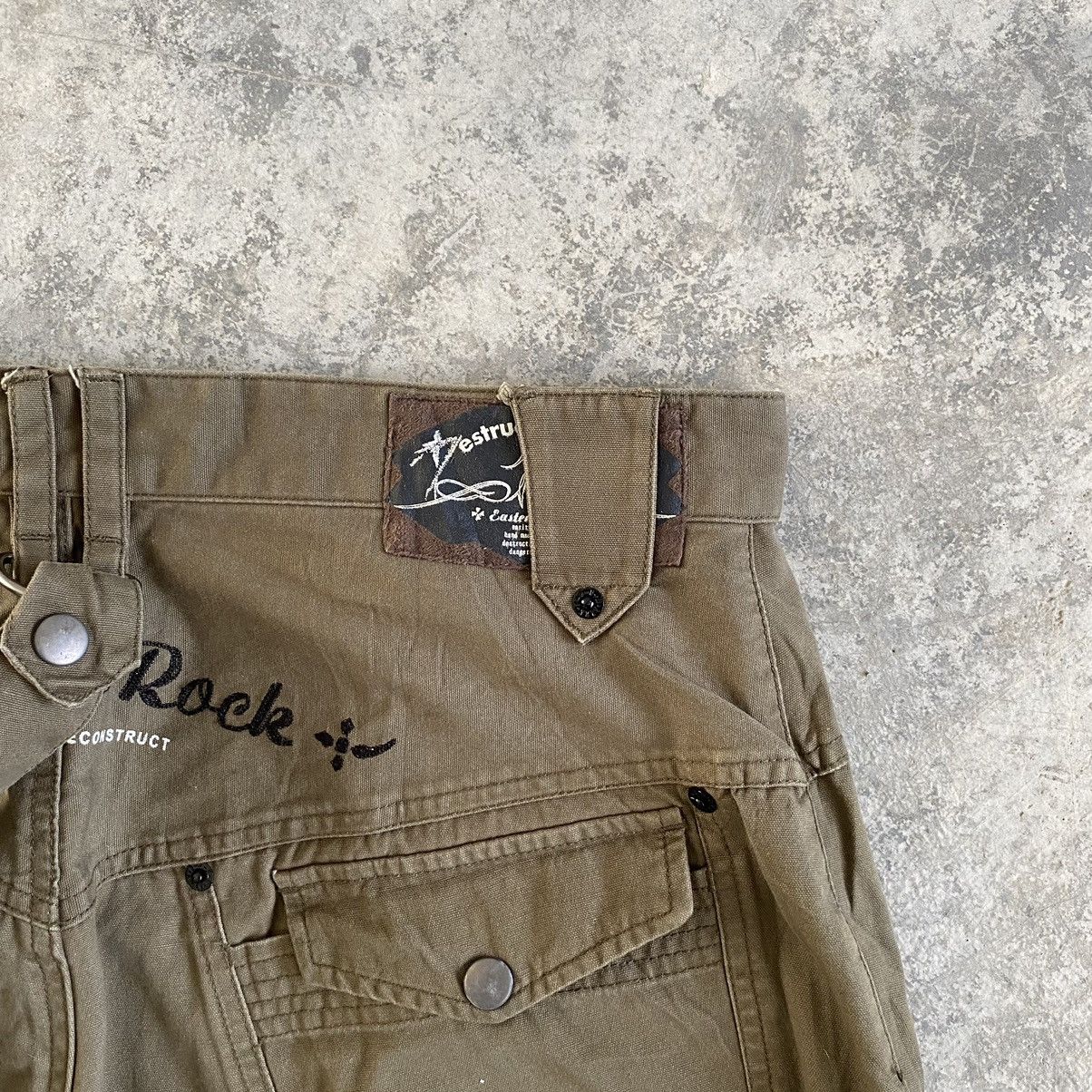 Japanese Brand VTG PPFM Eastern Rock 3D Pocket Dropped Crotch Pants Size US 34 / EU 50 - 14 Thumbnail