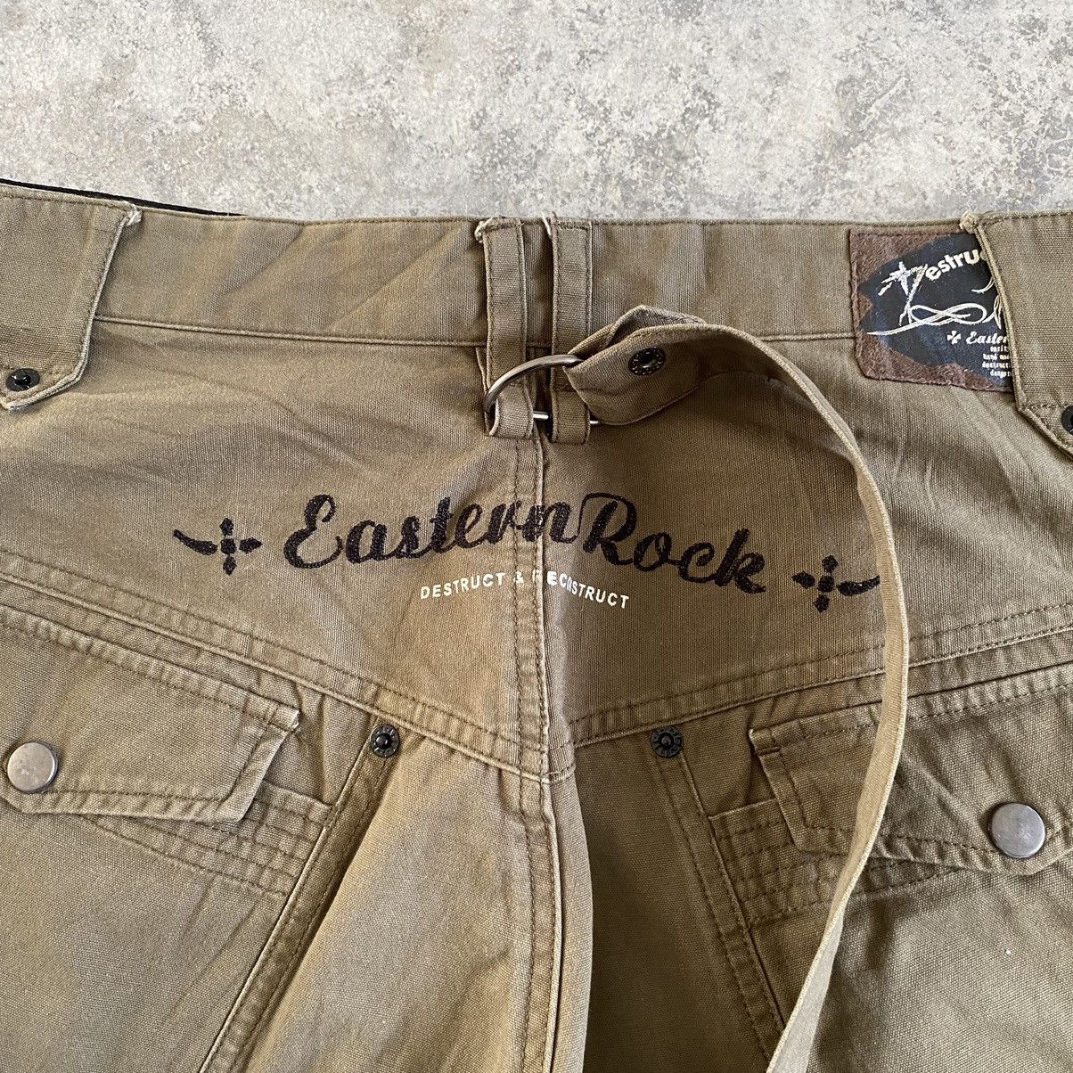 Japanese Brand VTG PPFM Eastern Rock 3D Pocket Dropped Crotch Pants Size US 34 / EU 50 - 13 Thumbnail
