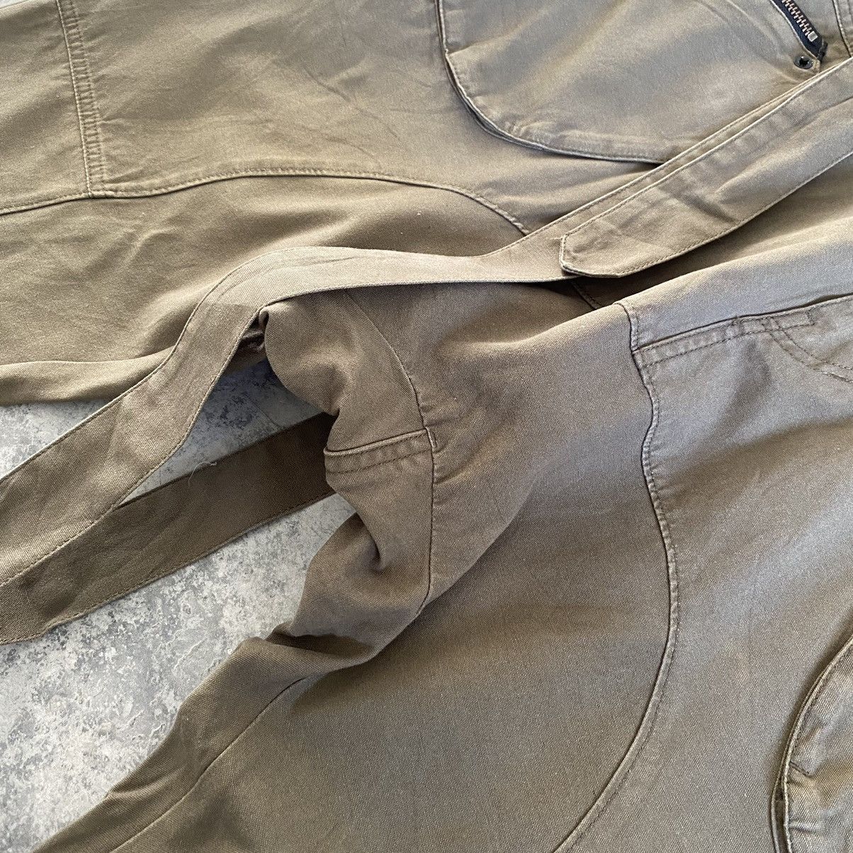 Japanese Brand VTG PPFM Eastern Rock 3D Pocket Dropped Crotch Pants Size US 34 / EU 50 - 6 Thumbnail