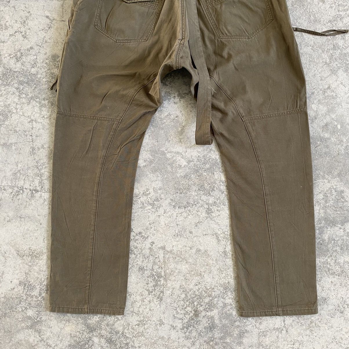 Japanese Brand VTG PPFM Eastern Rock 3D Pocket Dropped Crotch Pants Size US 34 / EU 50 - 12 Thumbnail