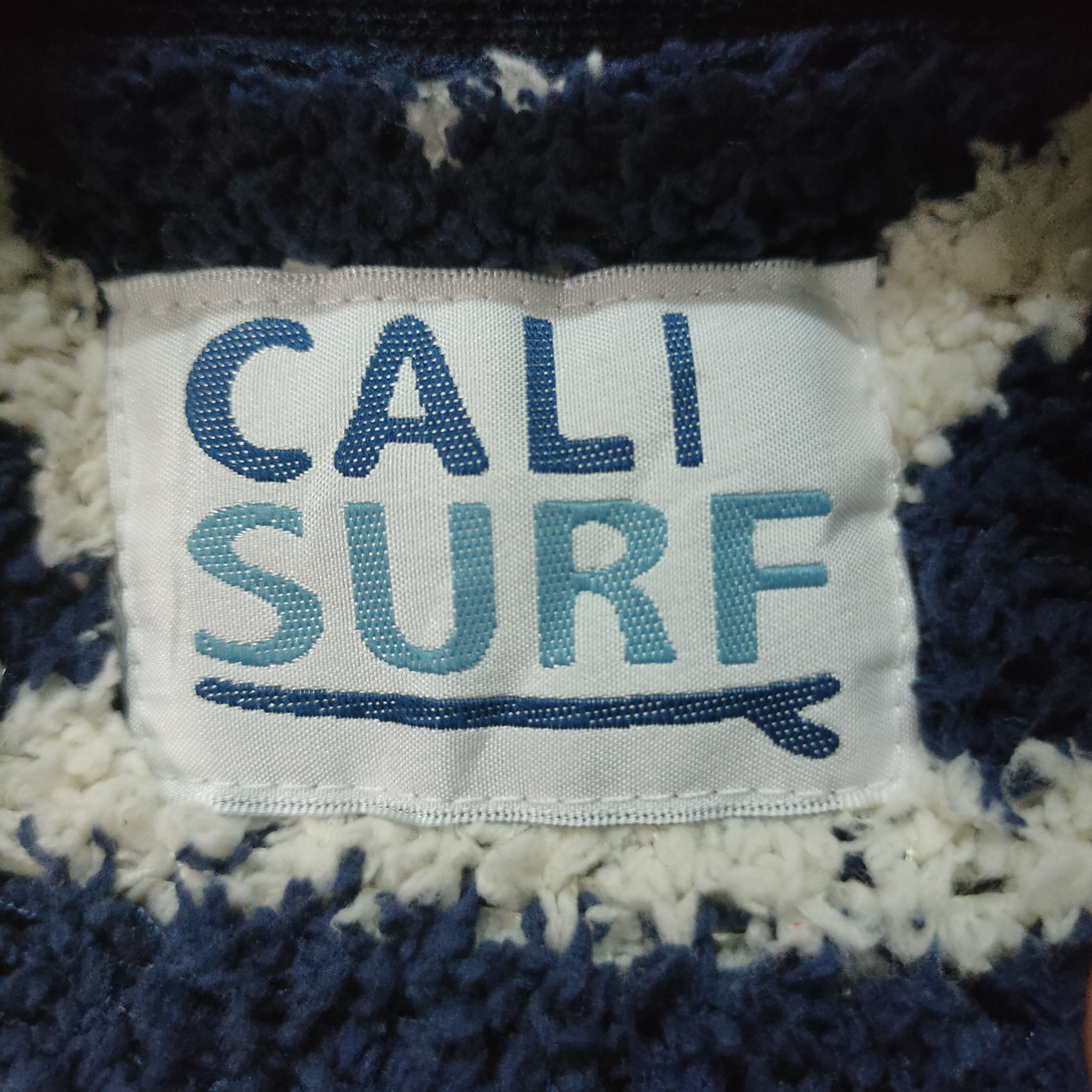 Japanese Brand Vintage CALI SURF Mohair Shag Shaggy Fur Jacket Japanese Size US M / EU 48-50 / 2 - 7 Thumbnail