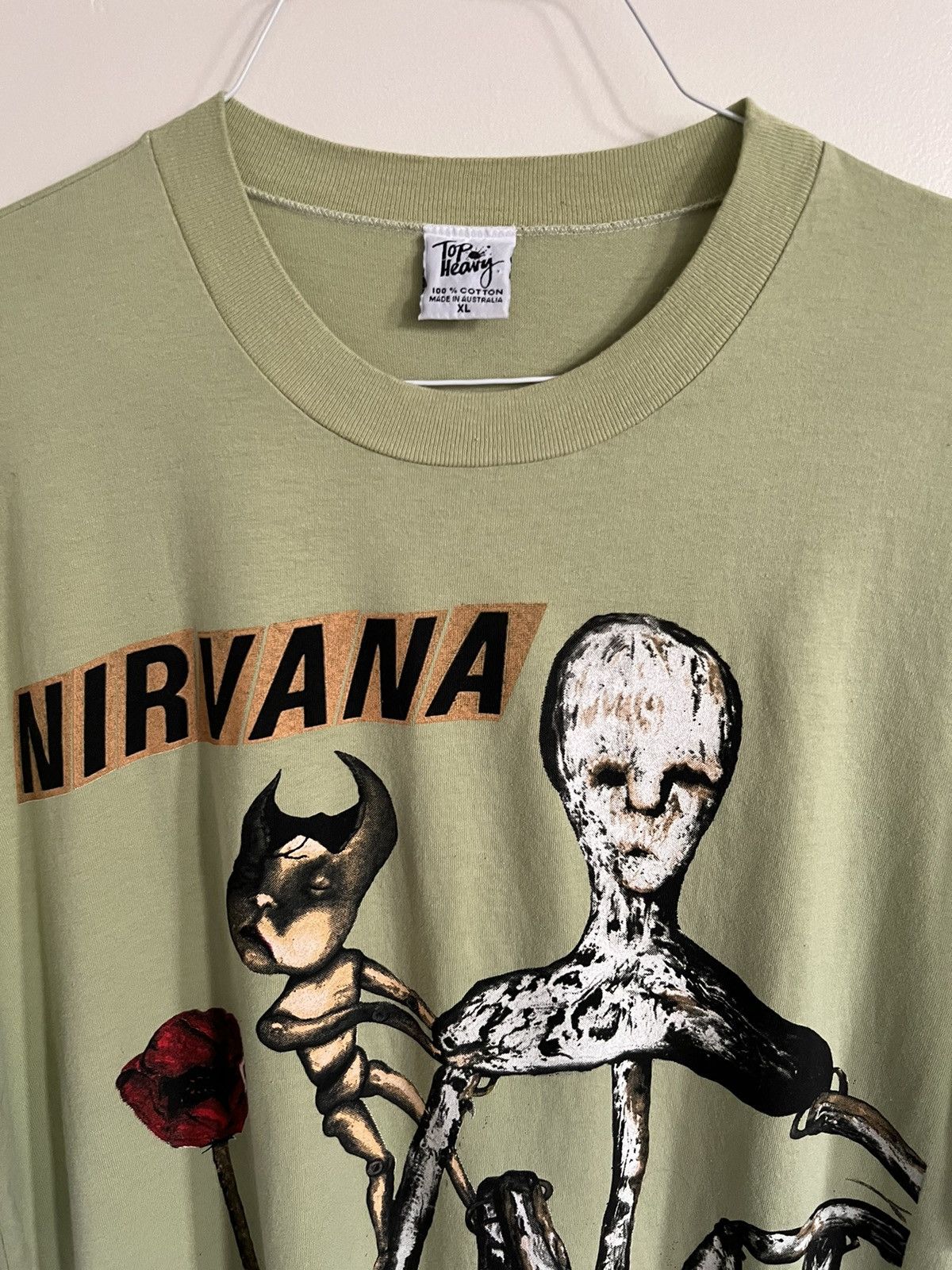 Vintage MINT 1993 Nirvana Incesticide single-stitched t-shirt, XL Size US XL / EU 56 / 4 - 6 Thumbnail